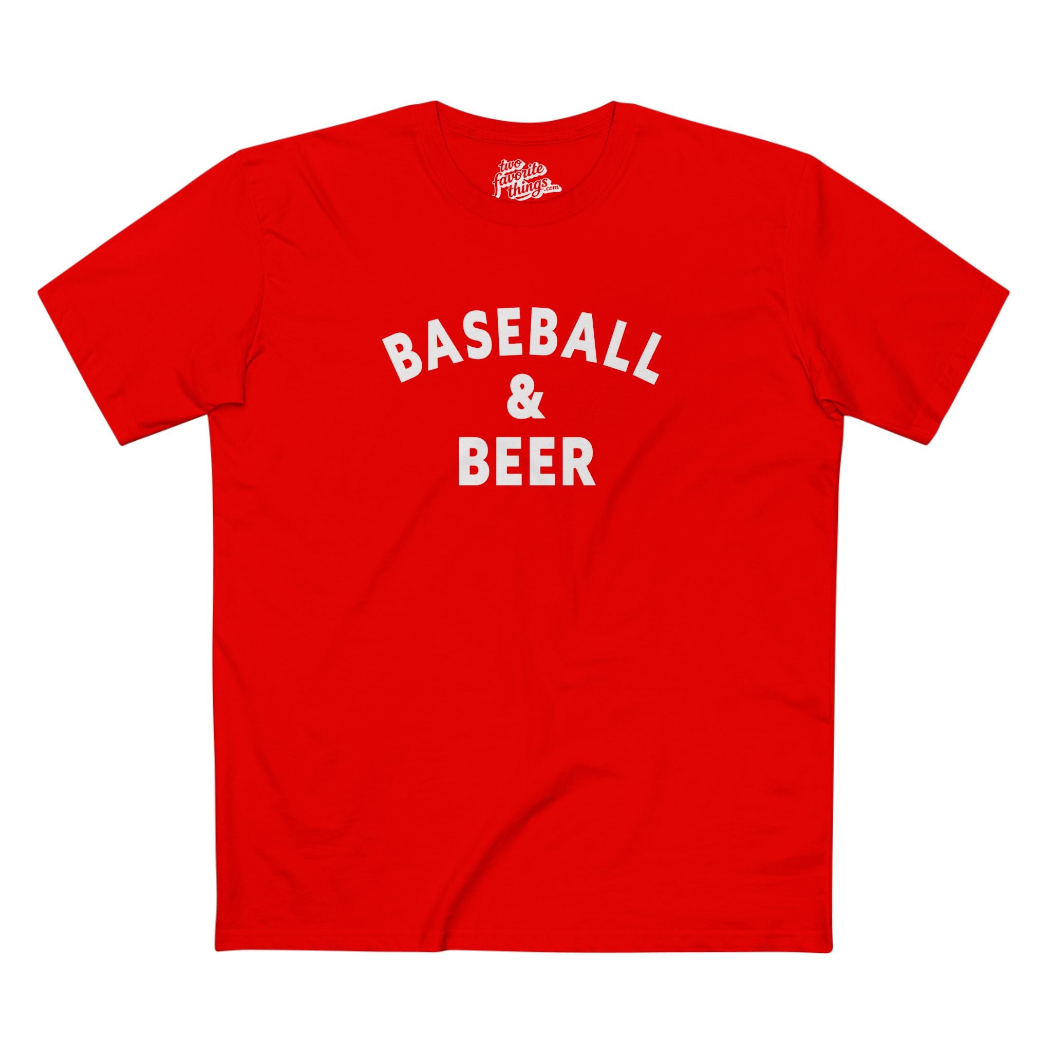Baseball & Beer Crew Tee