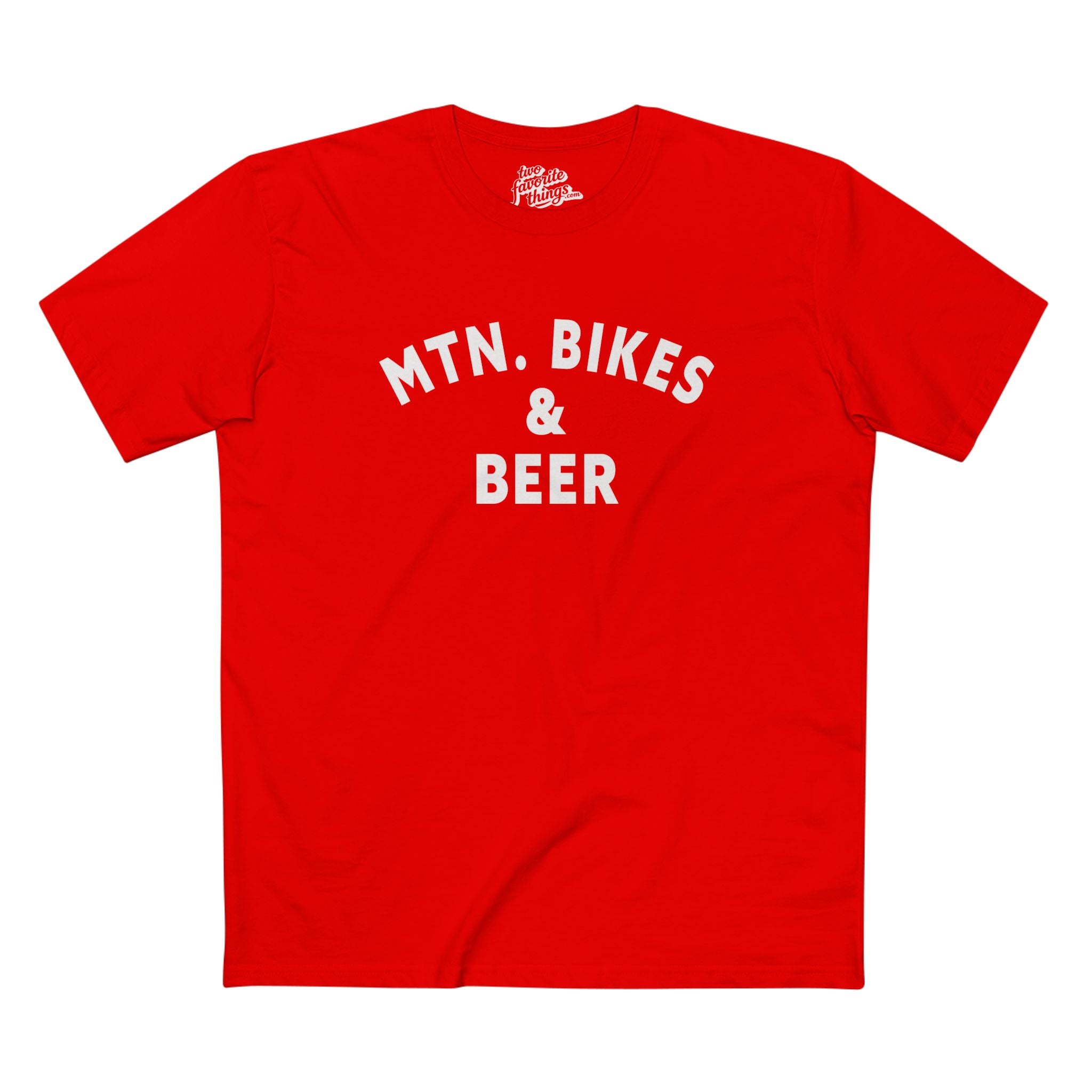Mountain Bikes & Beer Crew Tee