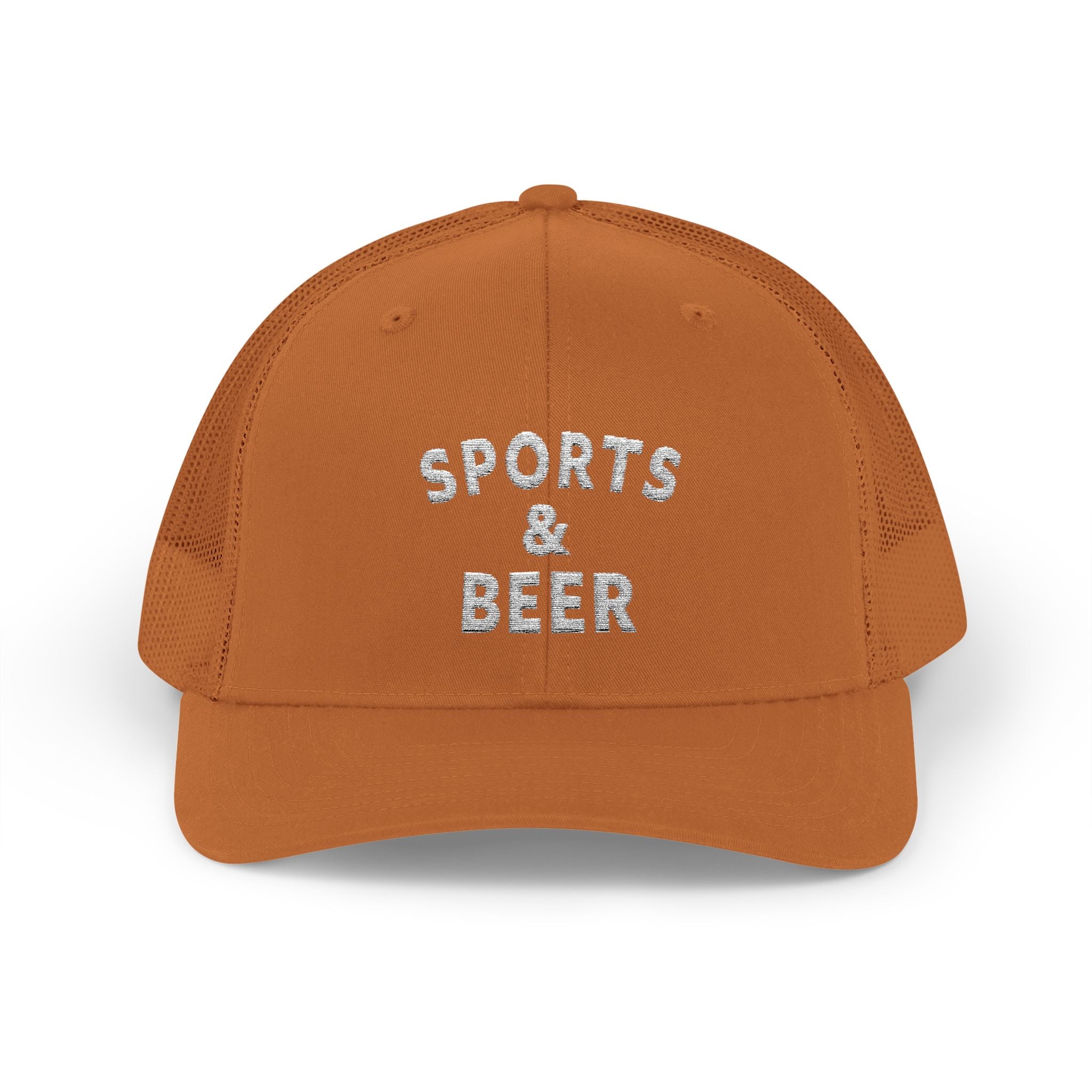 Sports & Beer Snapback Trucker Cap