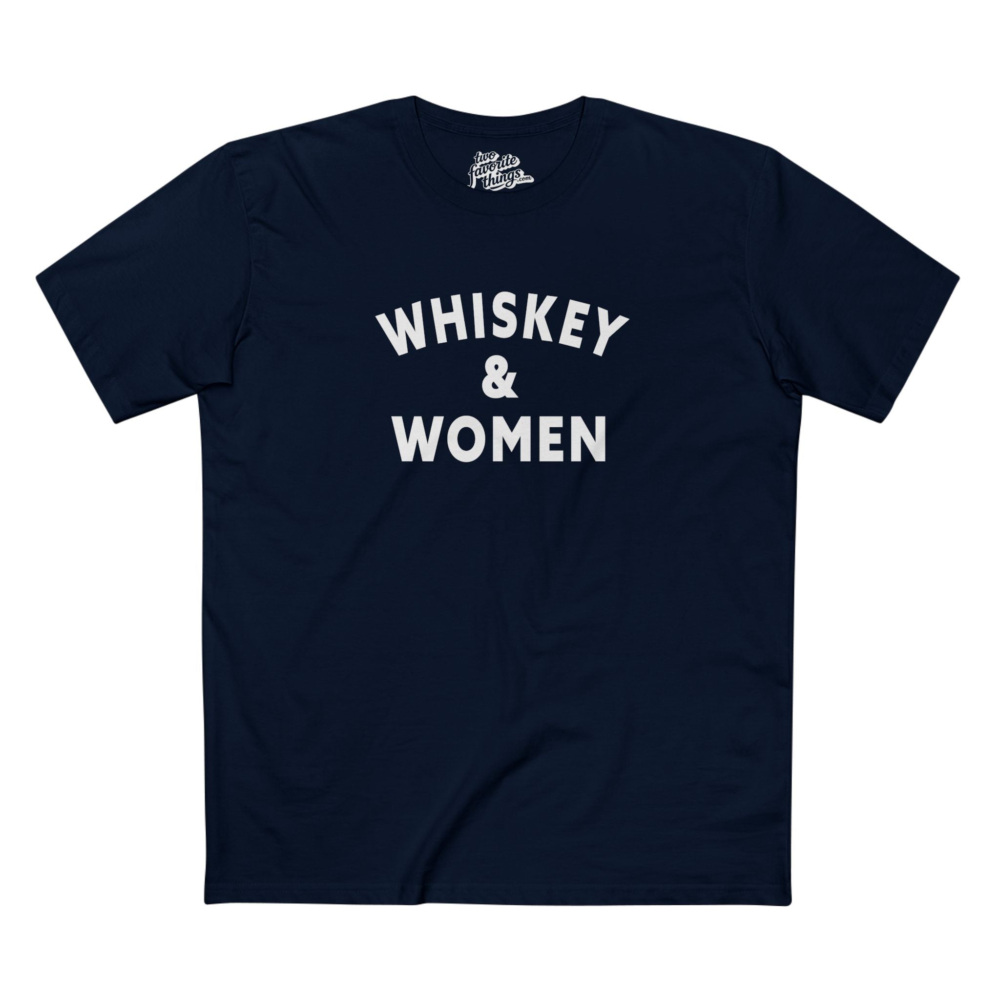 Whiskey & Women Crew Tee