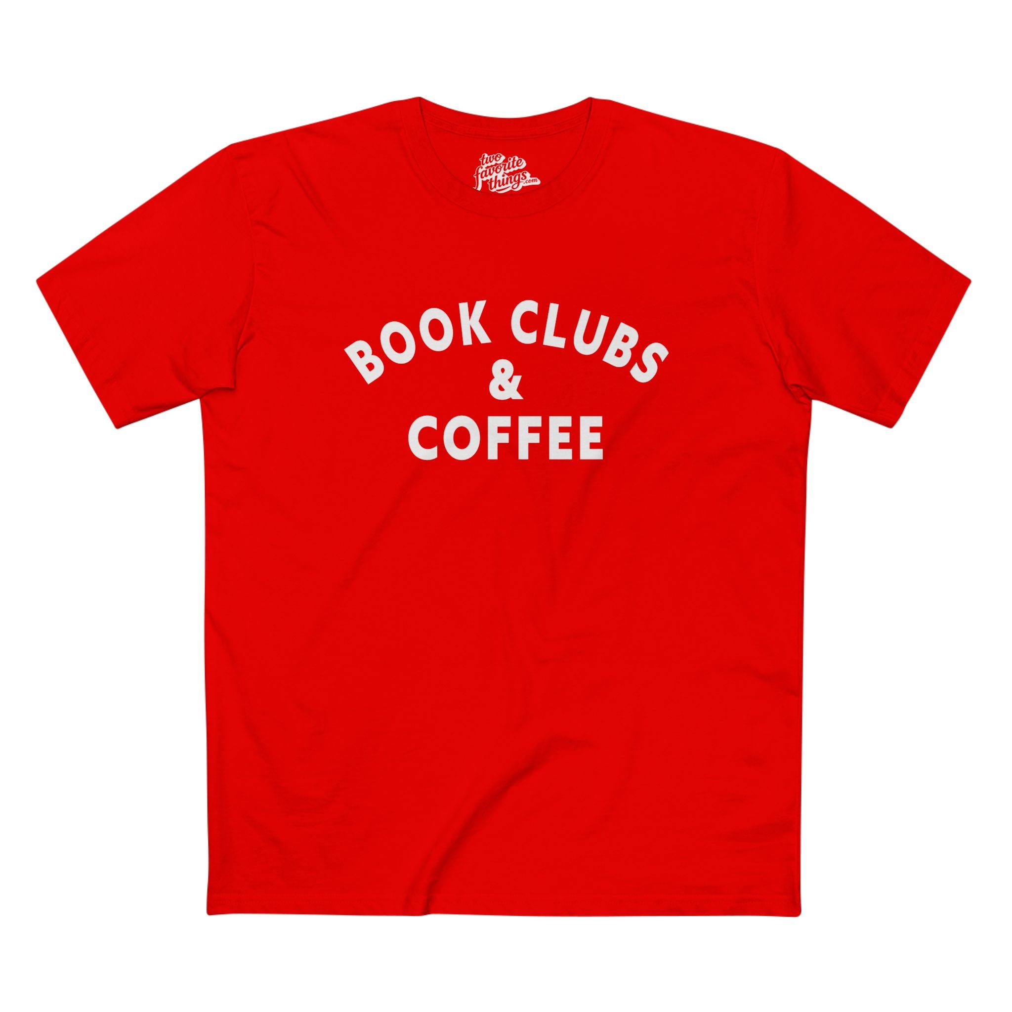 Book Clubs & Coffee Crew Tee