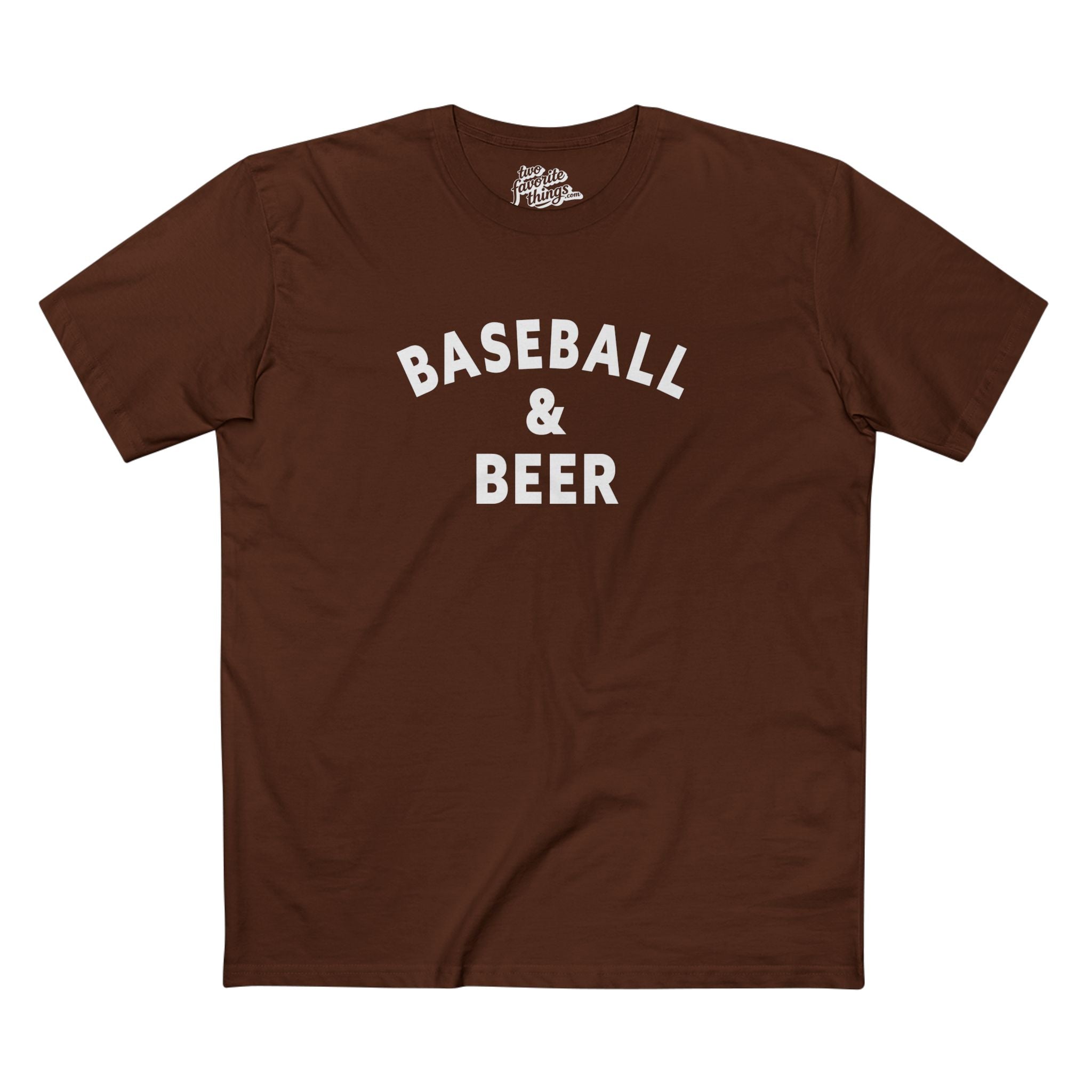 Baseball & Beer Crew Tee