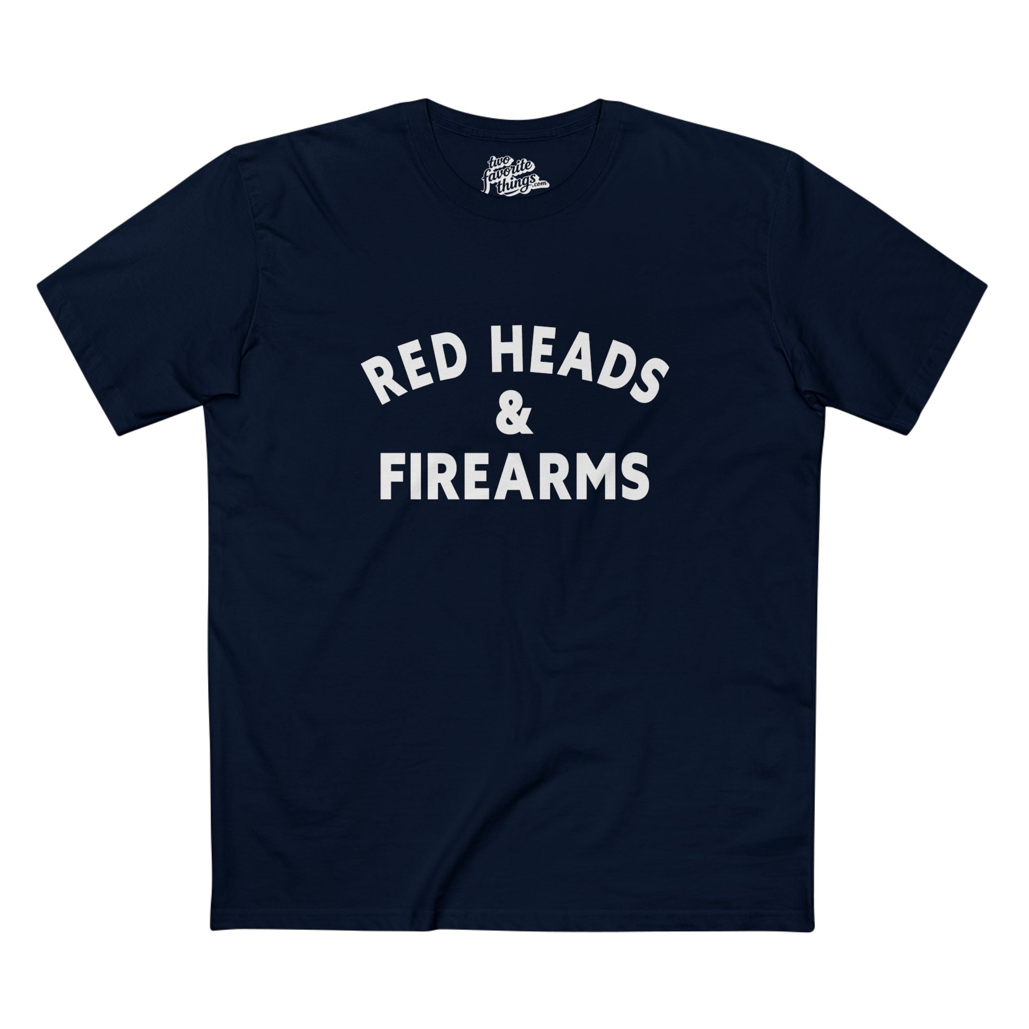 Red Heads & Firearms Crew Tee