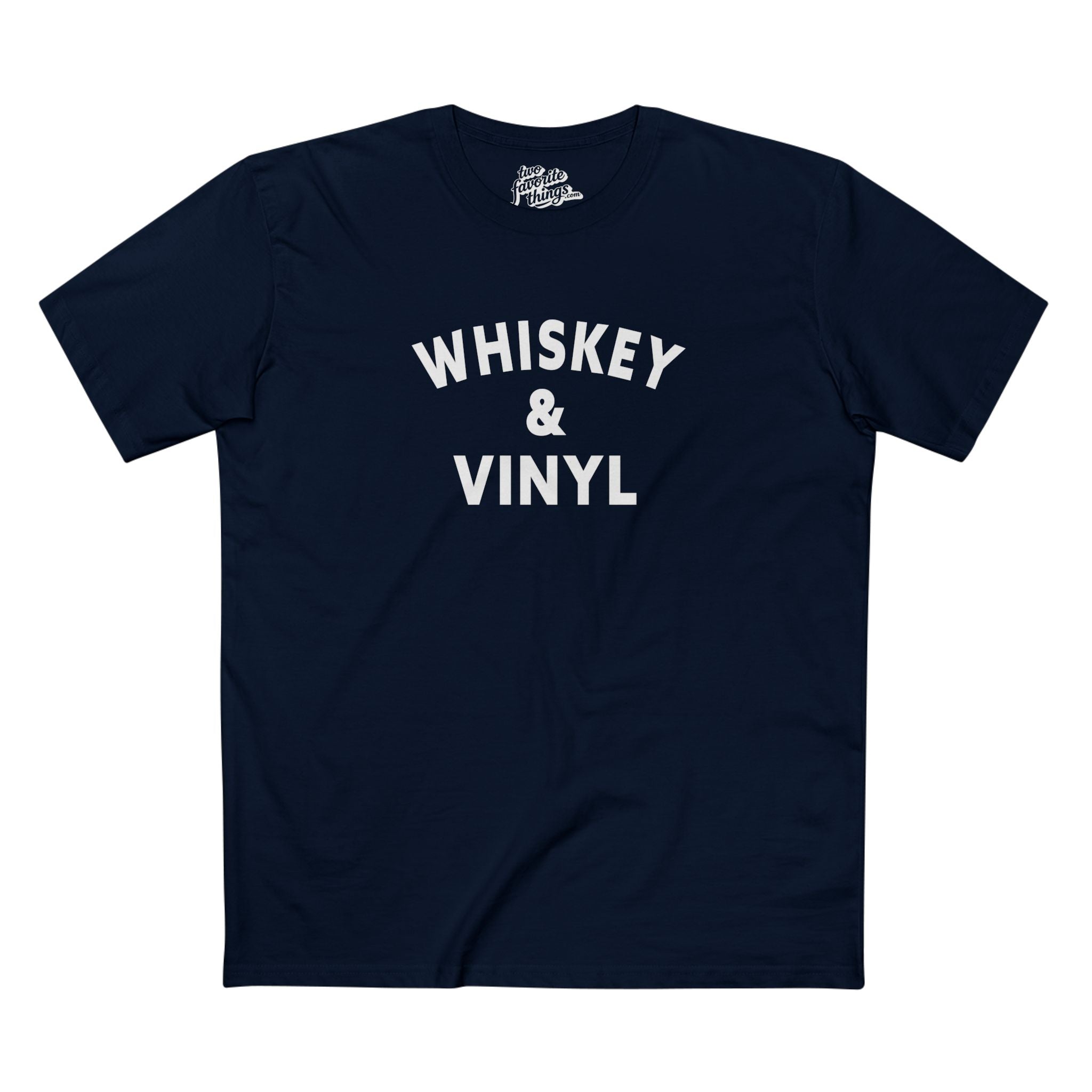 Whiskey & Vinyl Crew Tee