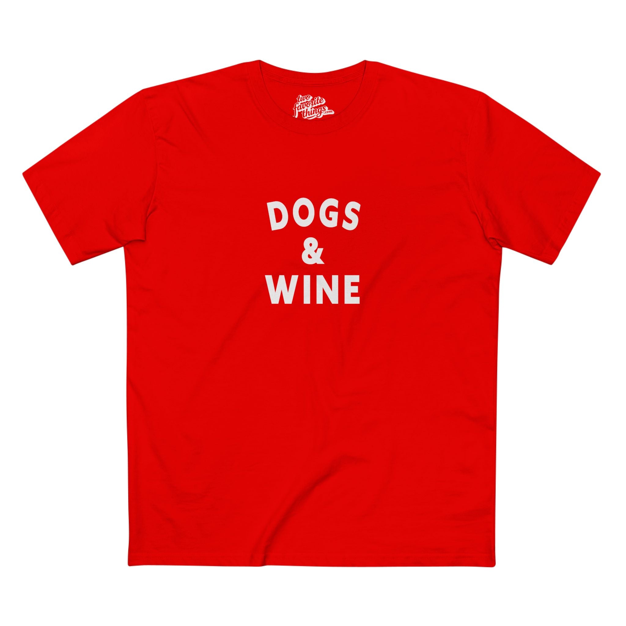 Dogs & Wine Crew Tee