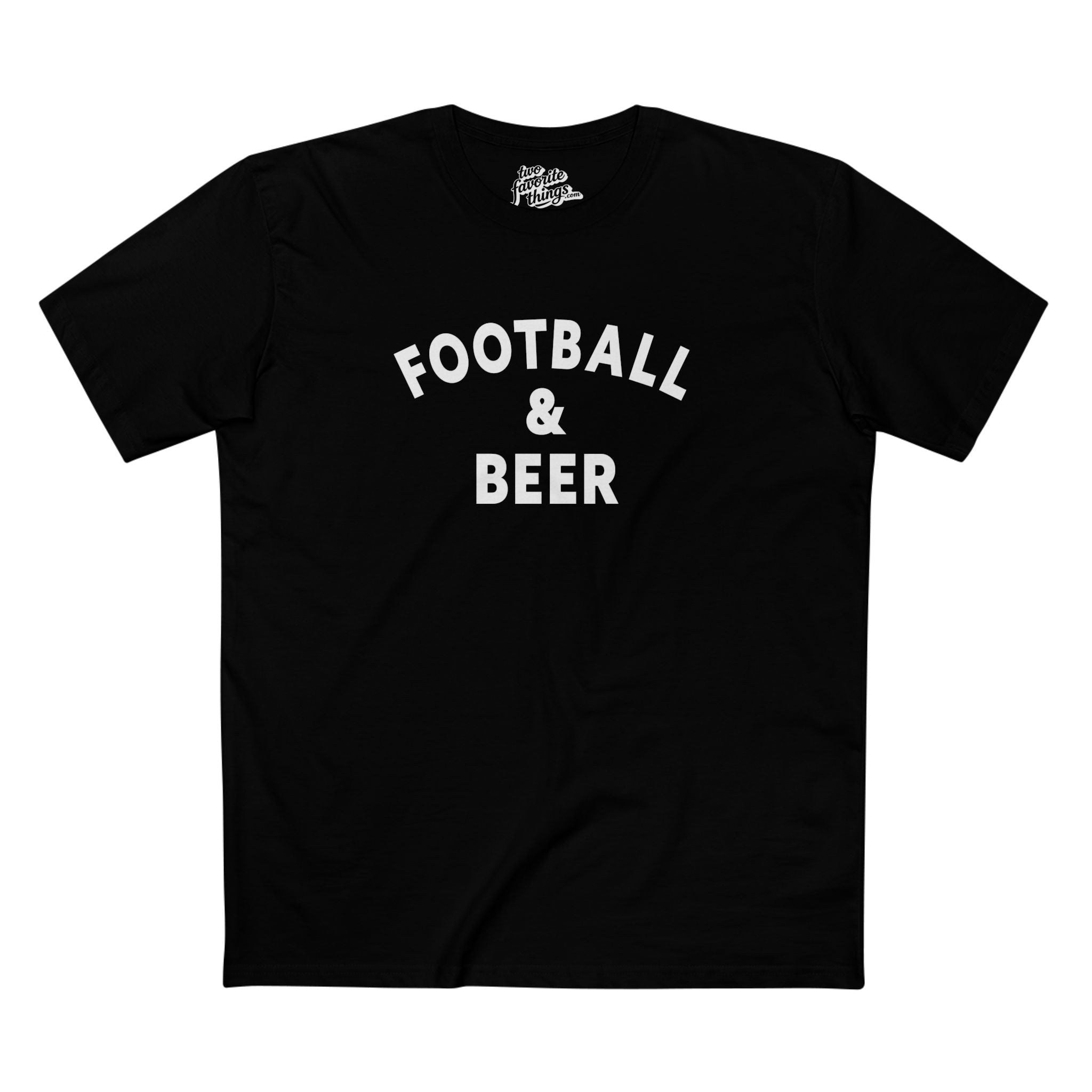 Football & Beer Crew Tee