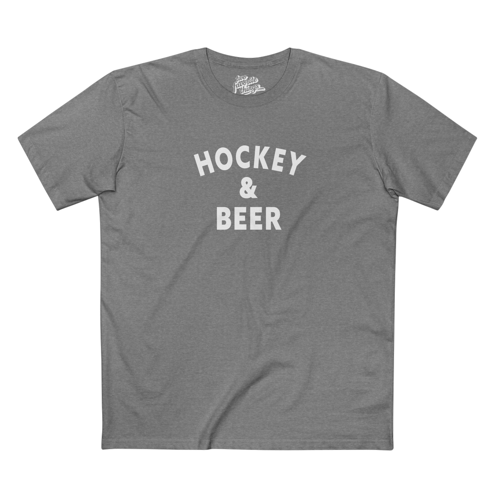 Hockey & Beer Crew Tee