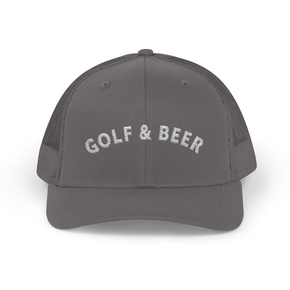 Golf & Beer Snapback Trucker Hat