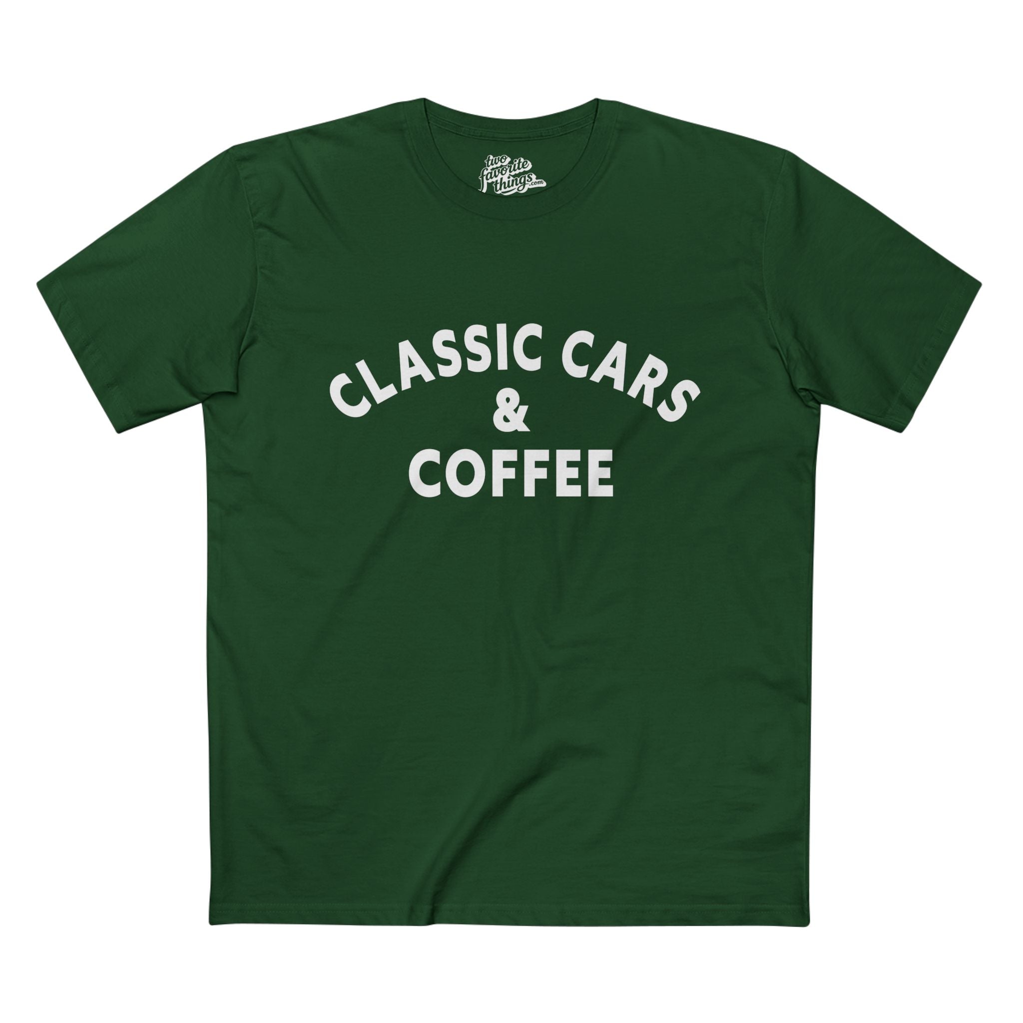 Classic Cars & Coffee Crew Tee