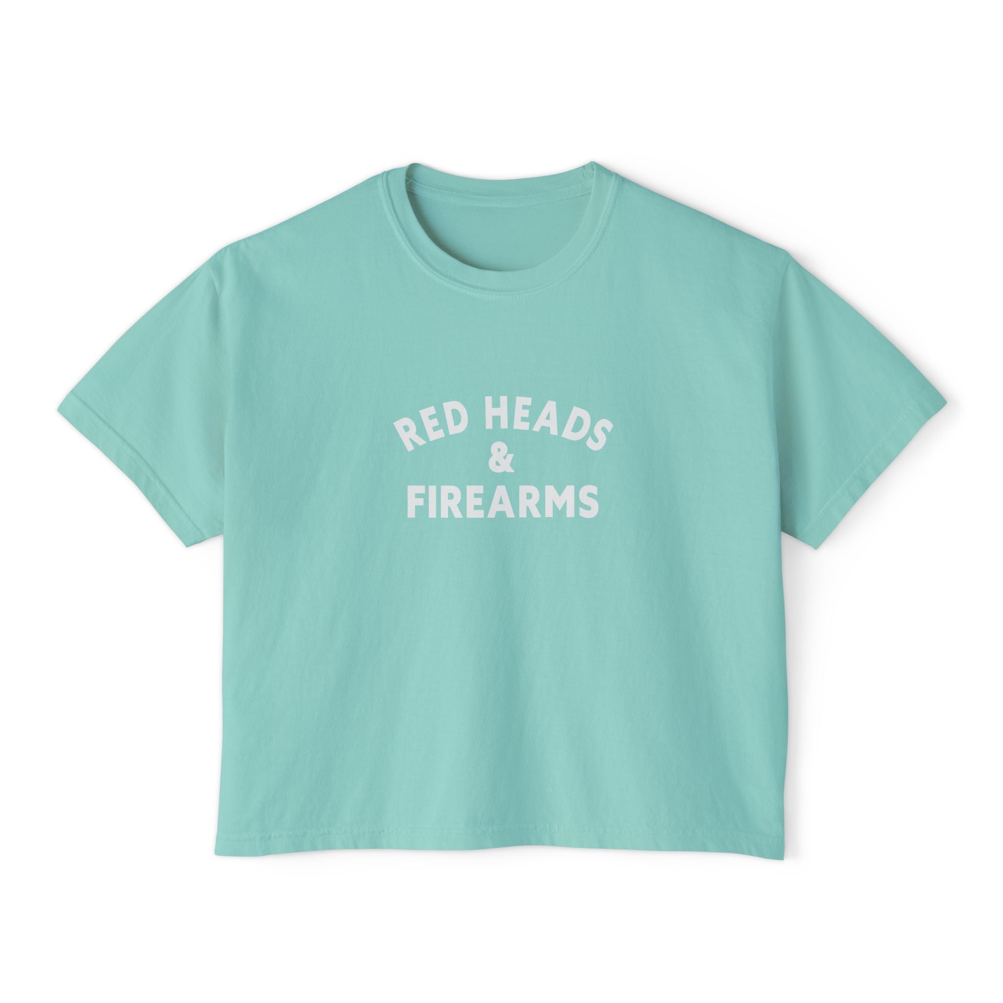 Red Heads & Firearms Women's Boxy Tee