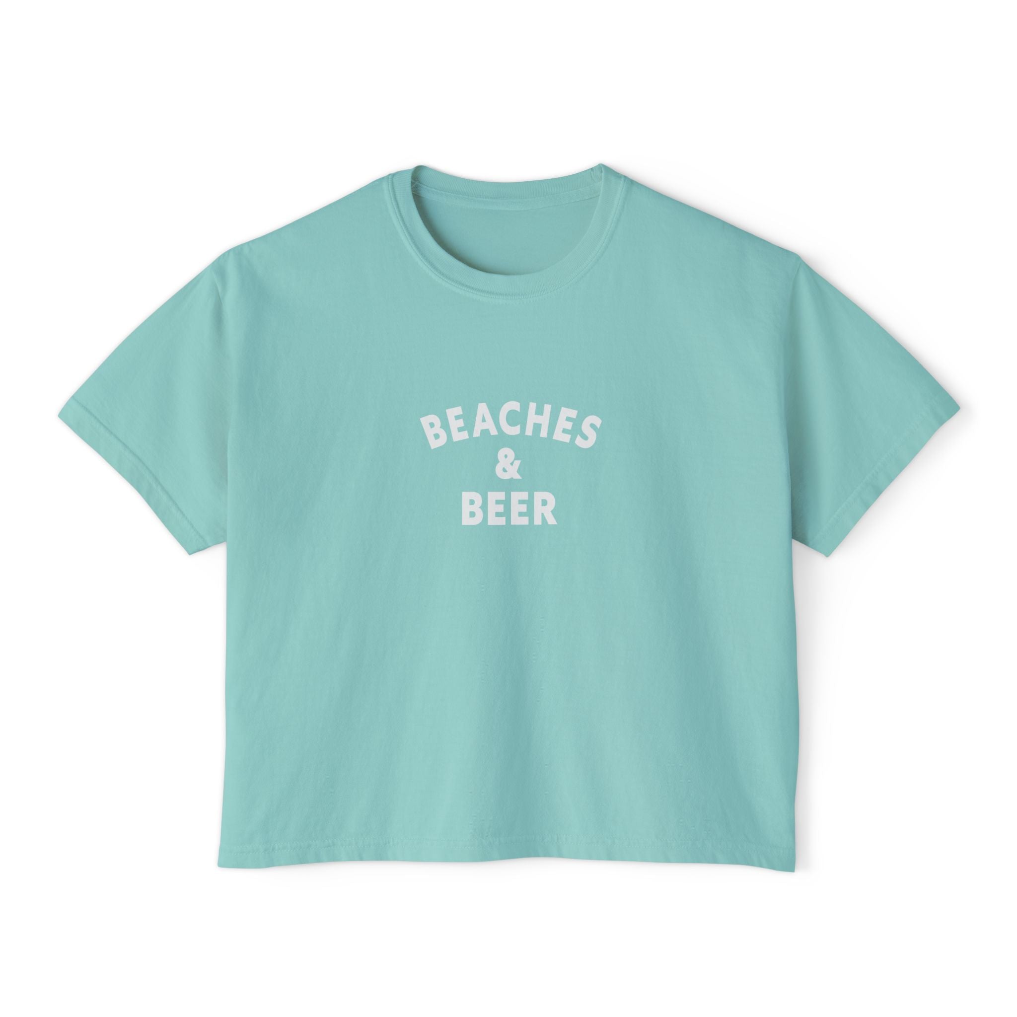 Beaches & Beer Women's Boxy Tee