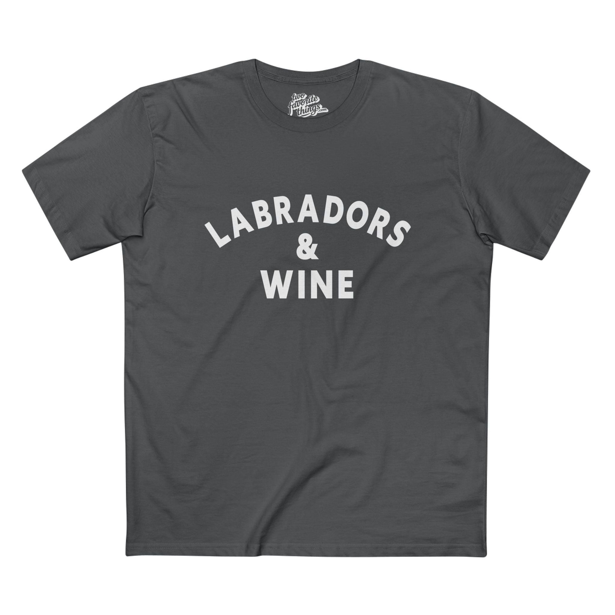 Labradors & Wine Crew Tee