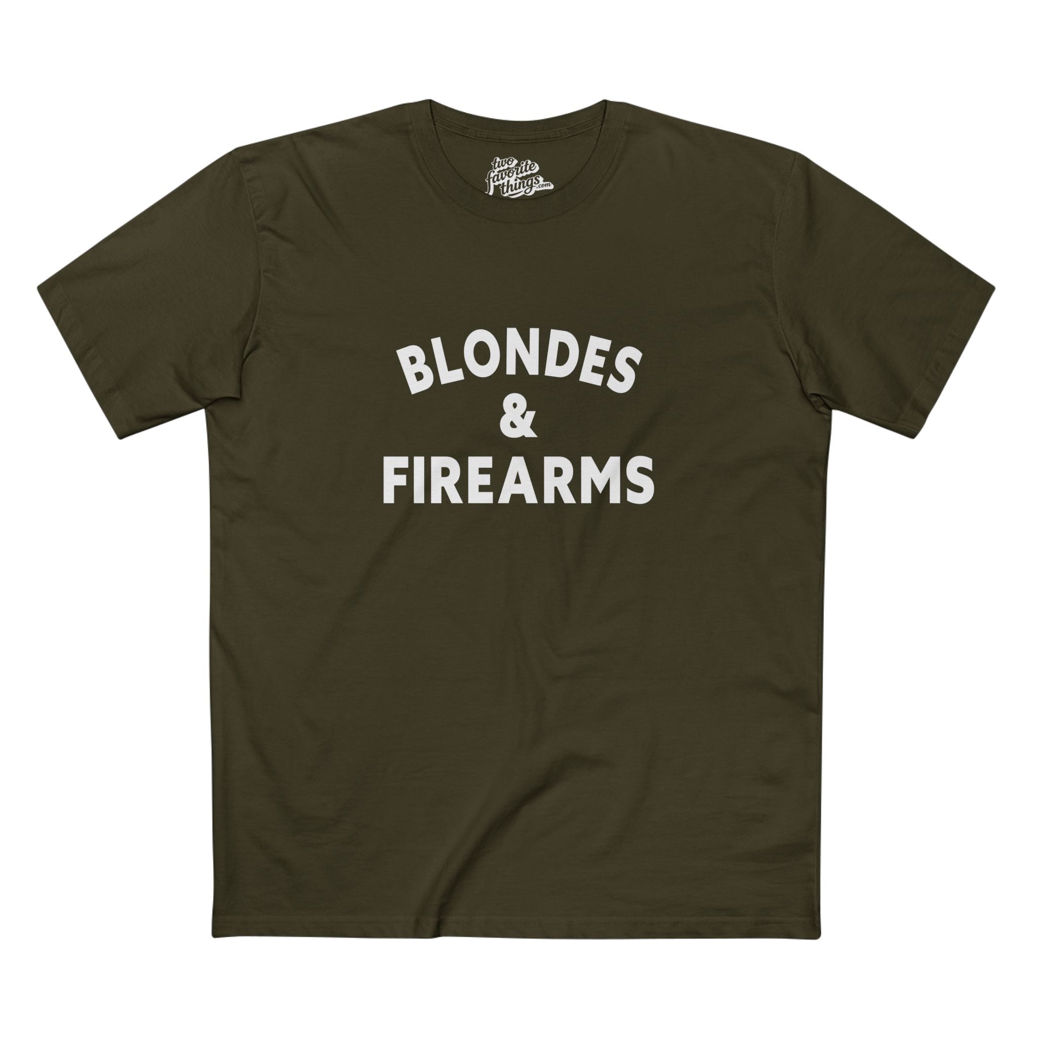 Blondes & Firearms Crew Tee