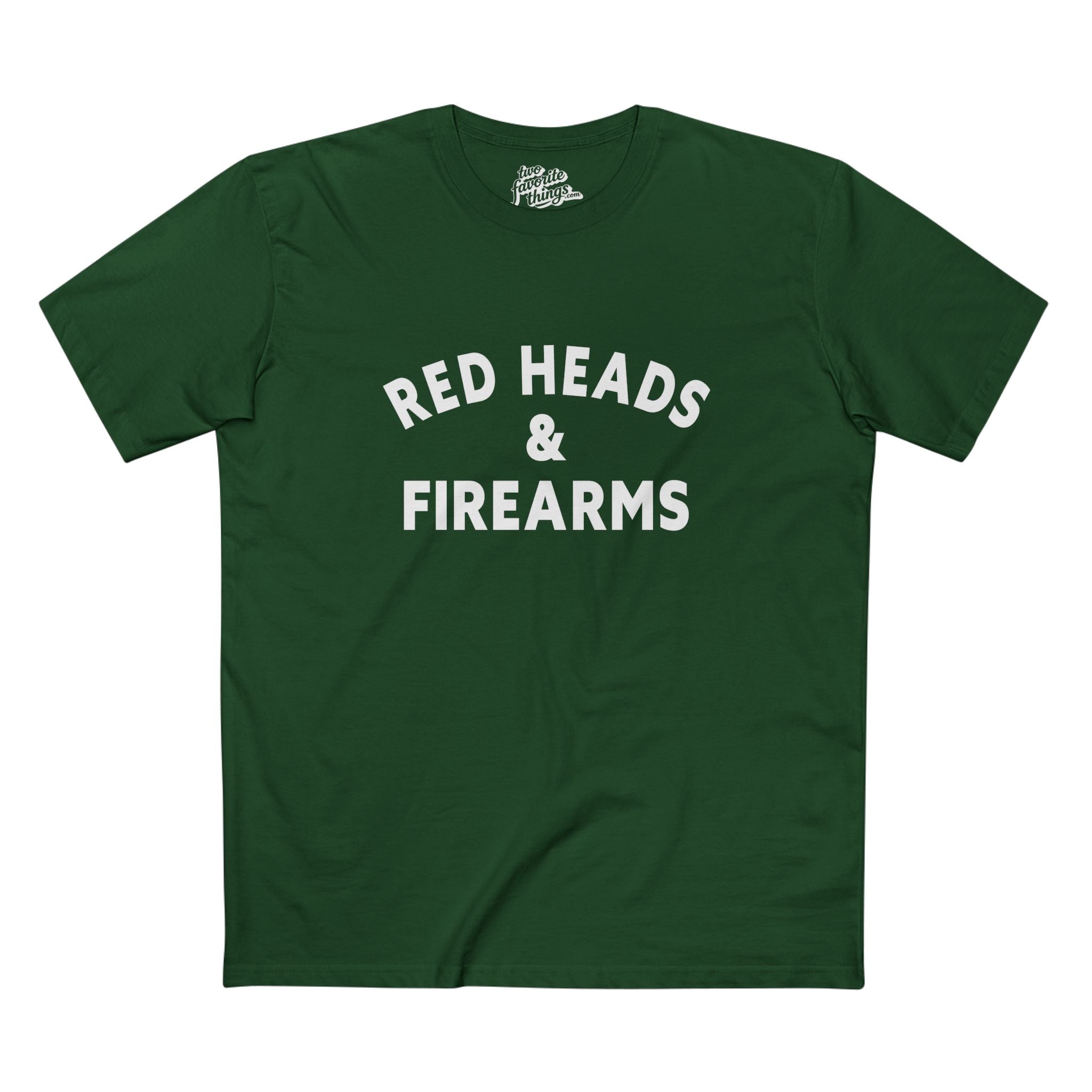 Red Heads & Firearms Crew Tee