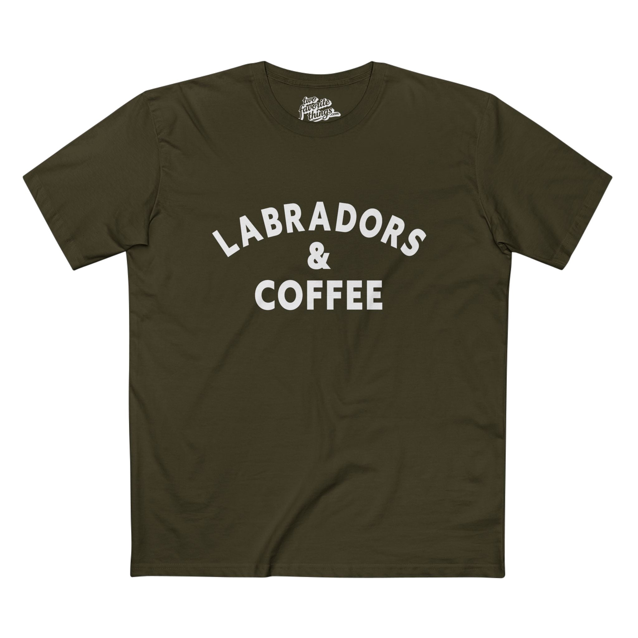 Labradors & Coffee Crew Tee