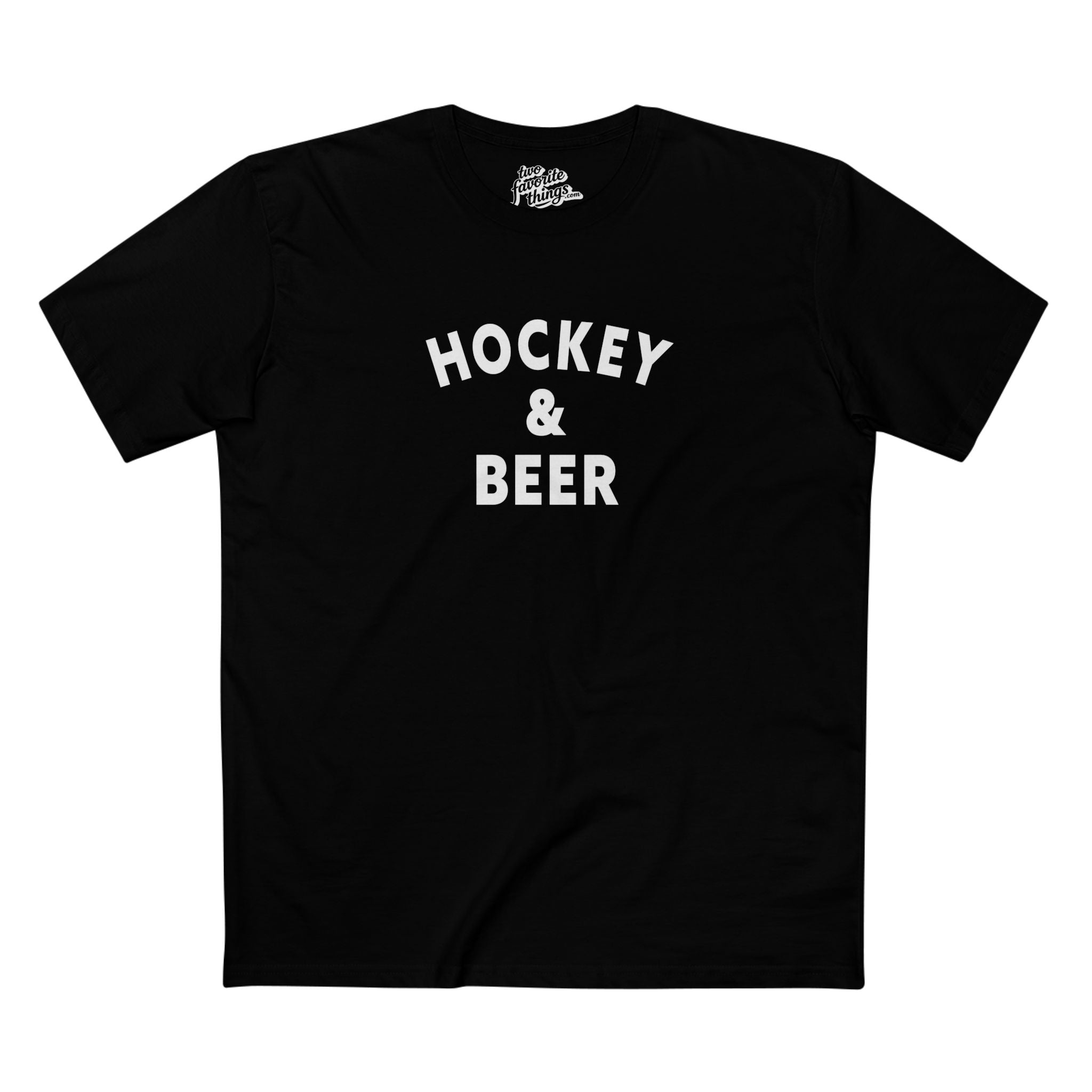 Hockey & Beer Crew Tee