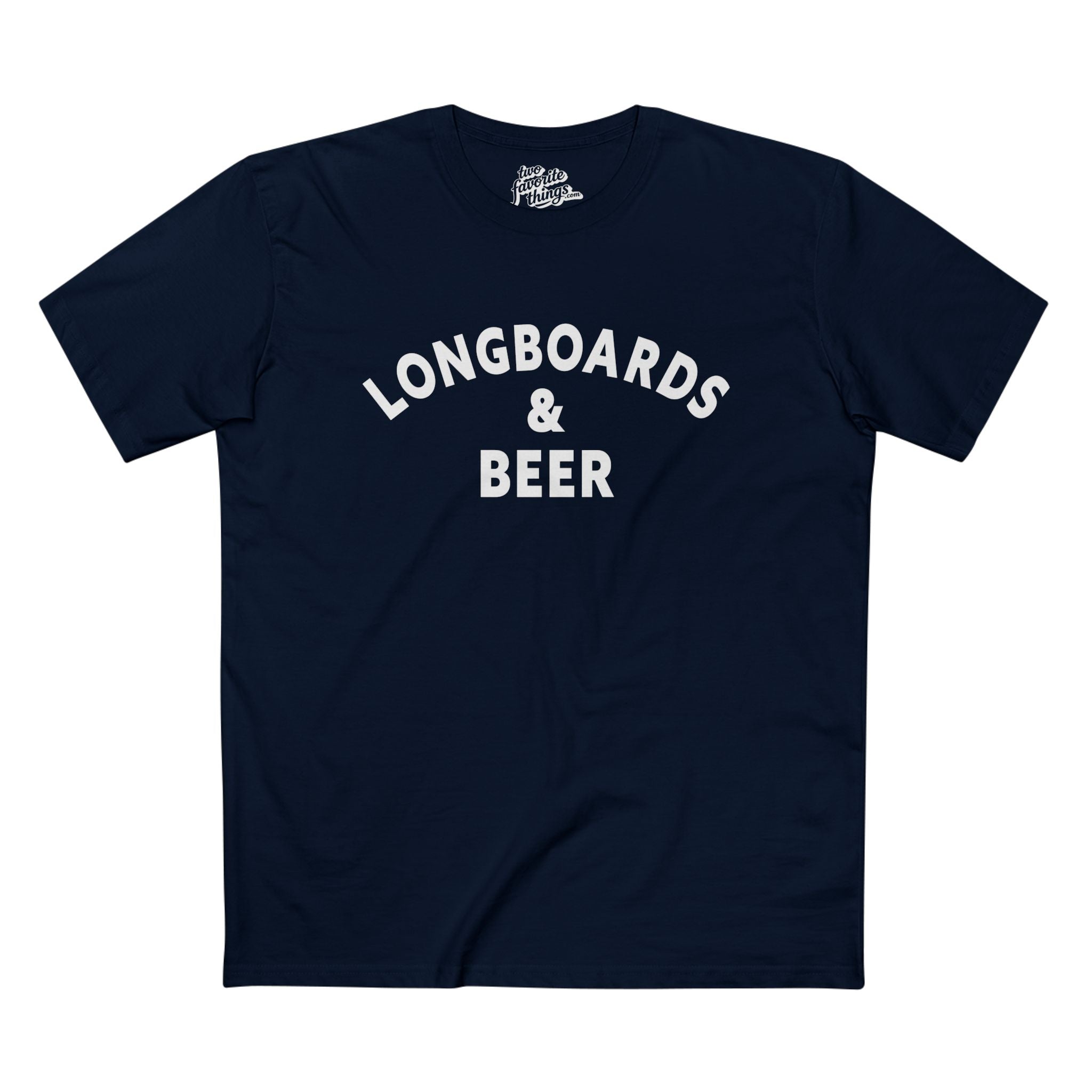 Longboards & Beer Crew Tee