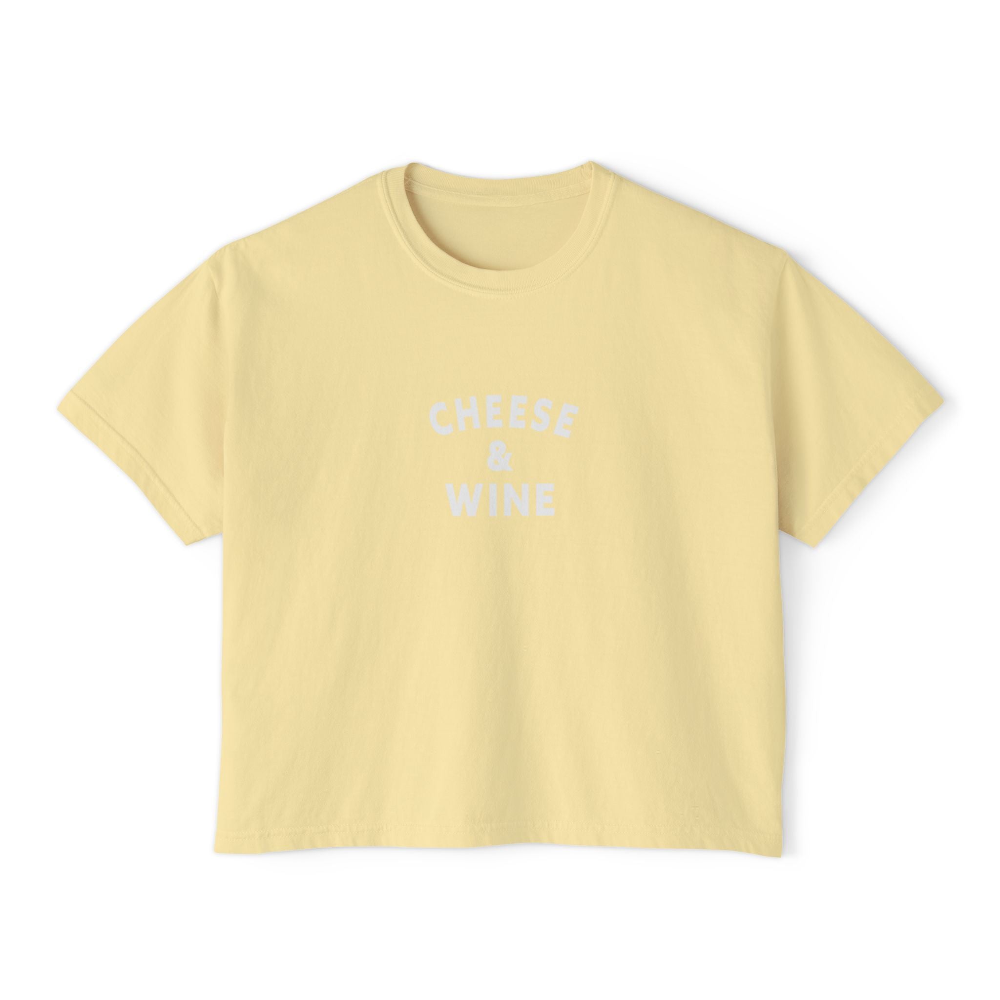 Cheese & Wine Women's Boxy Tee