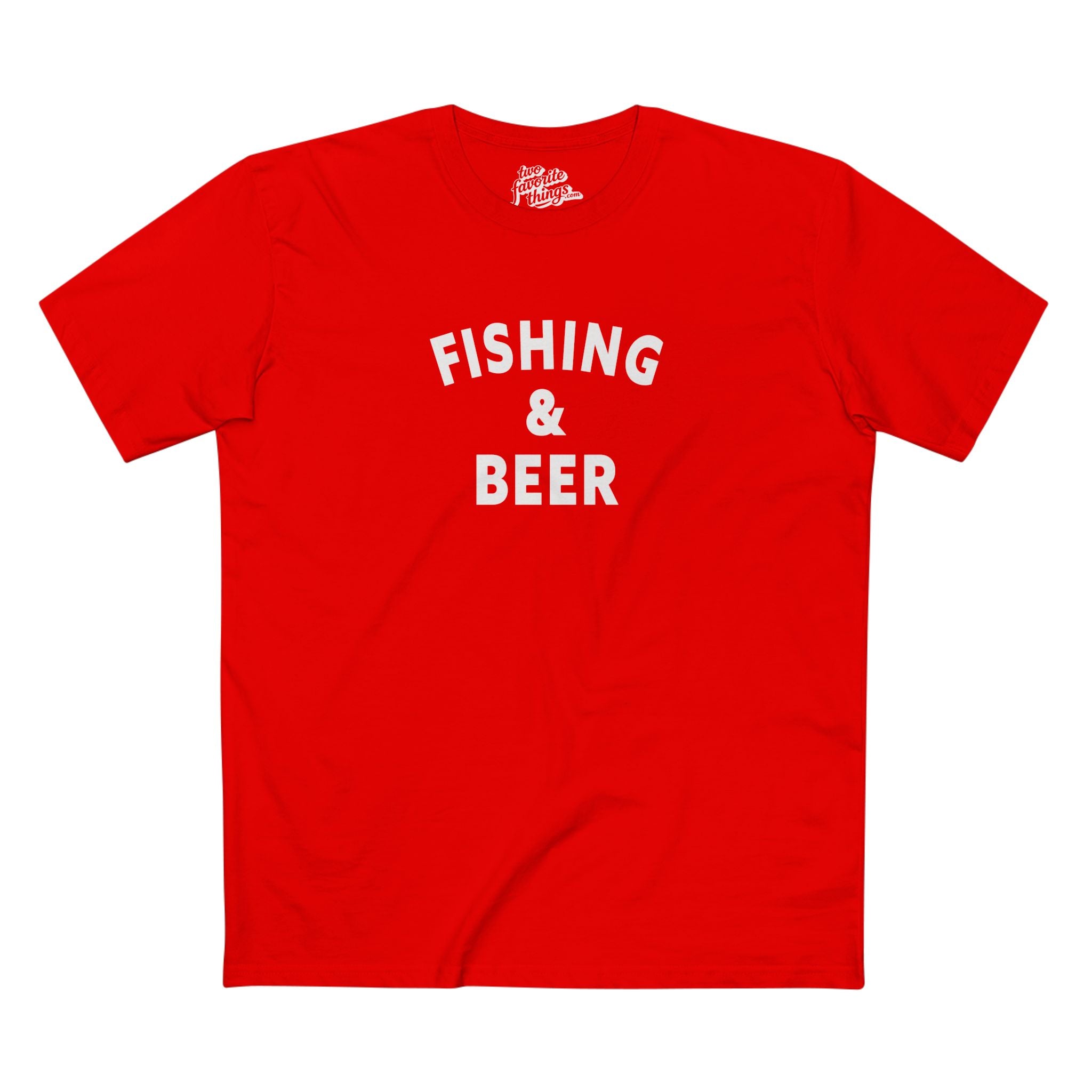 Fishing & Beer Crew Tee