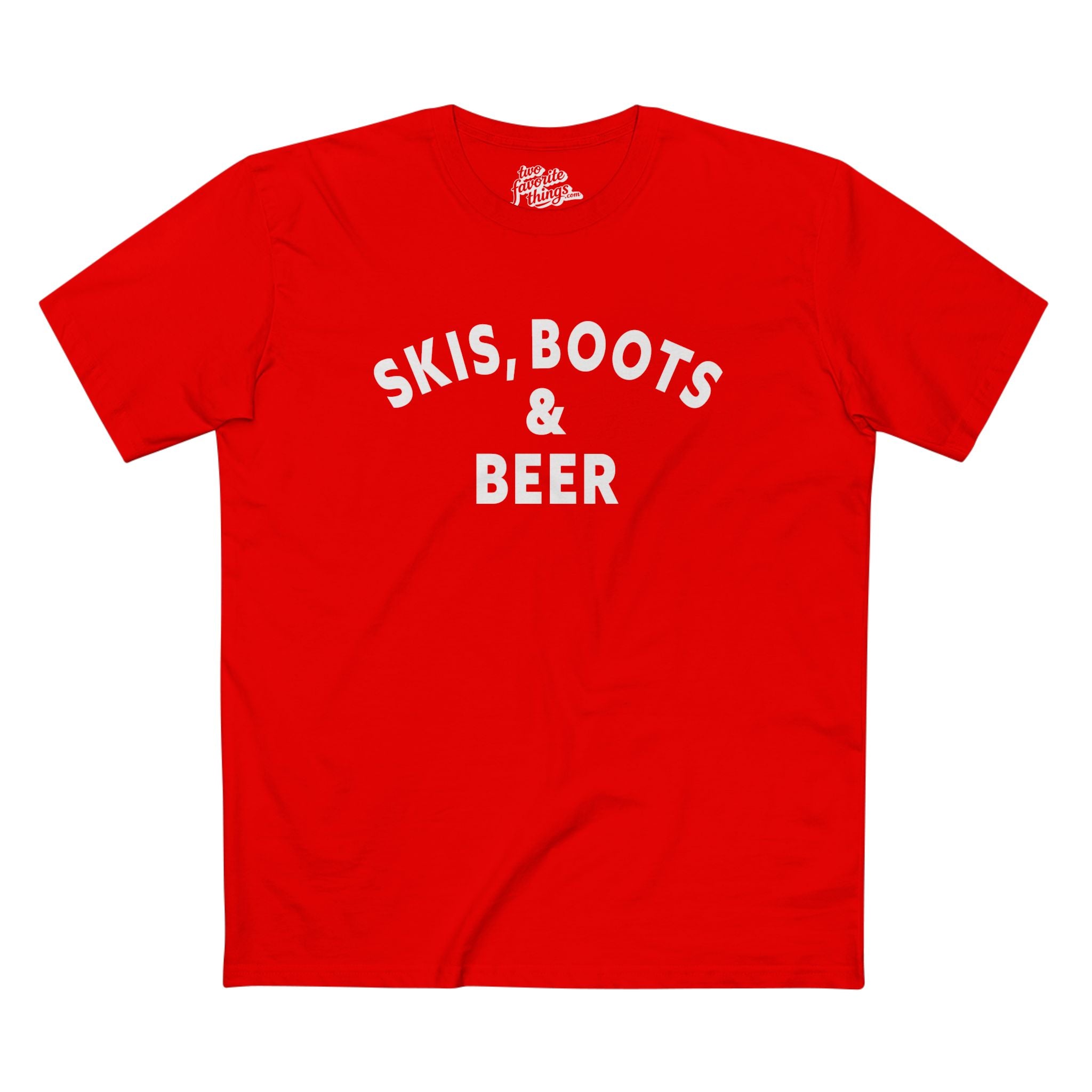 Skis, Boots & Beer Crew Tee