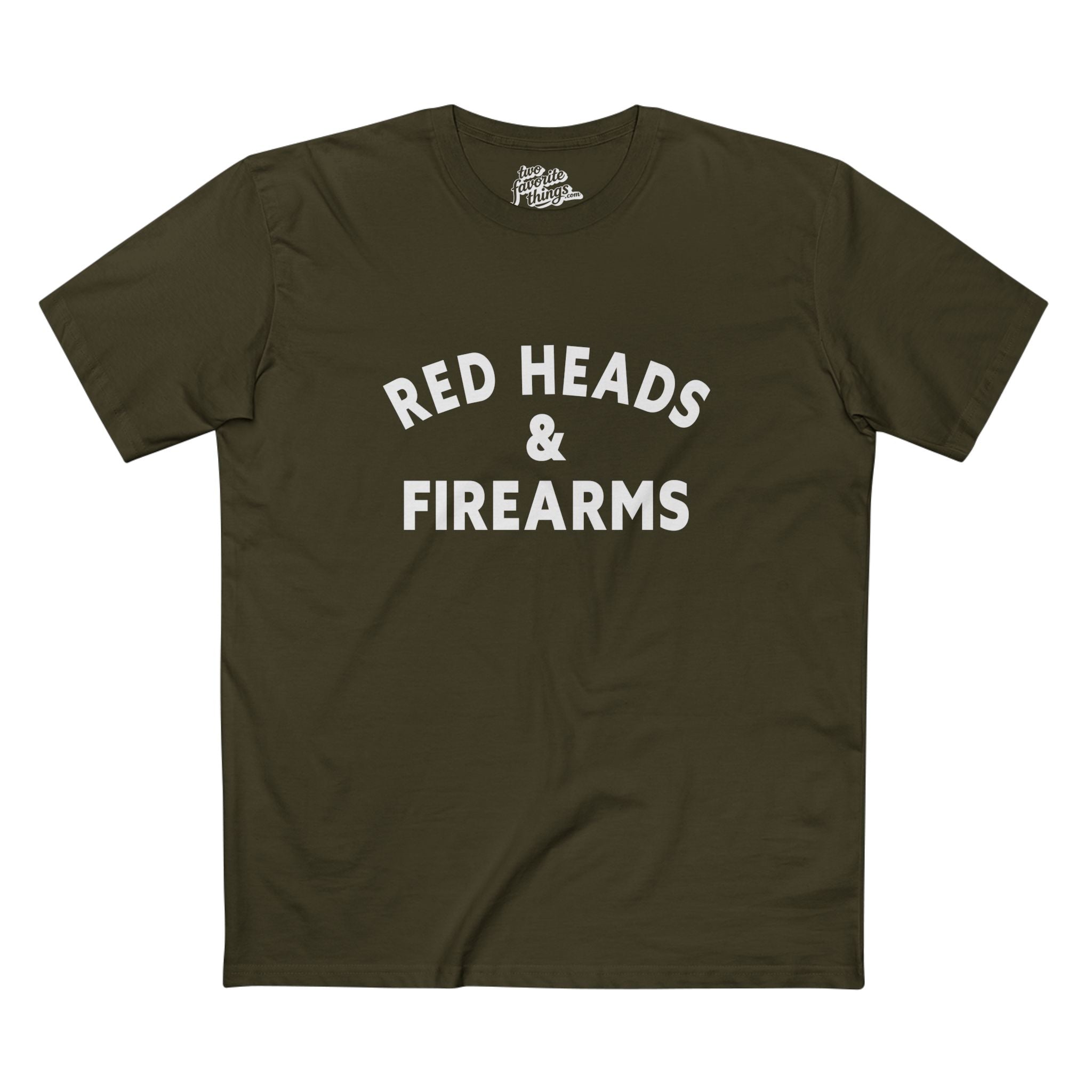 Red Heads & Firearms Crew Tee