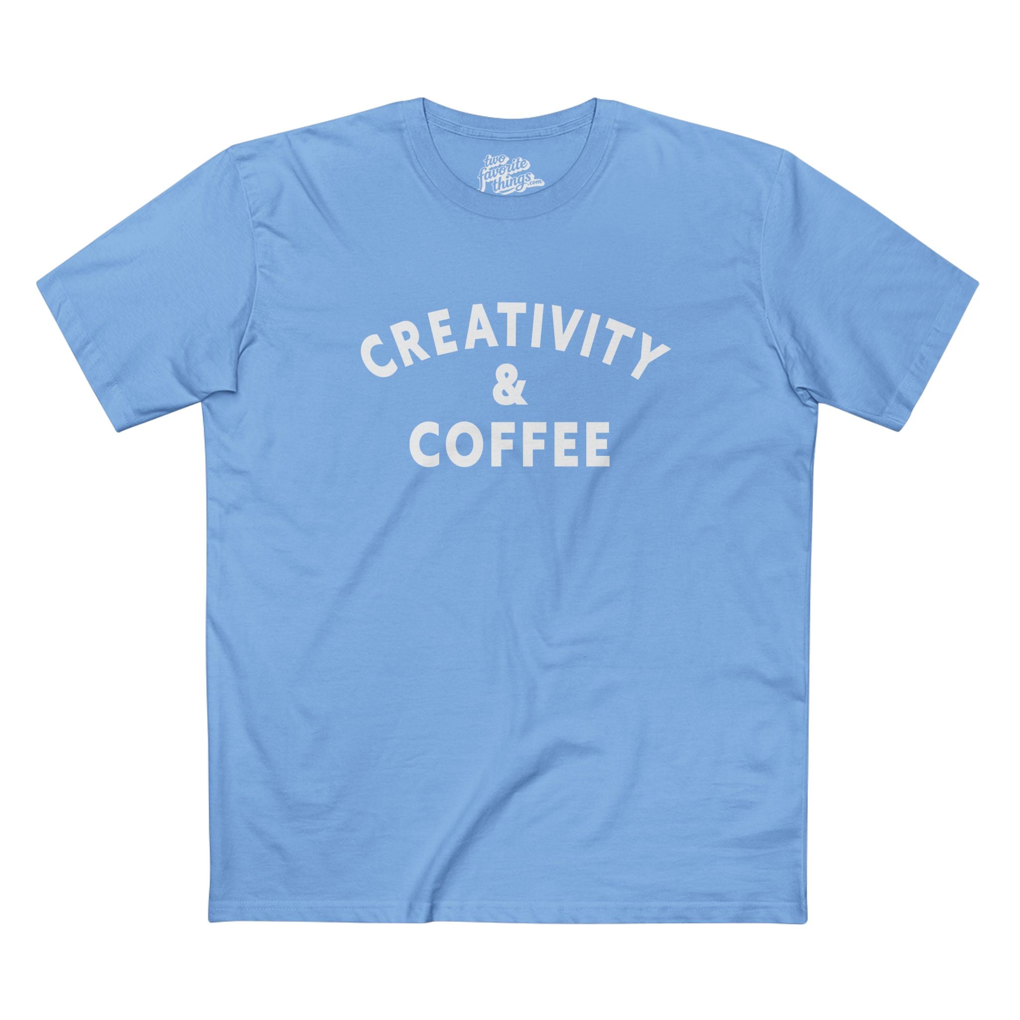 Creativity & Coffee Crew Tee