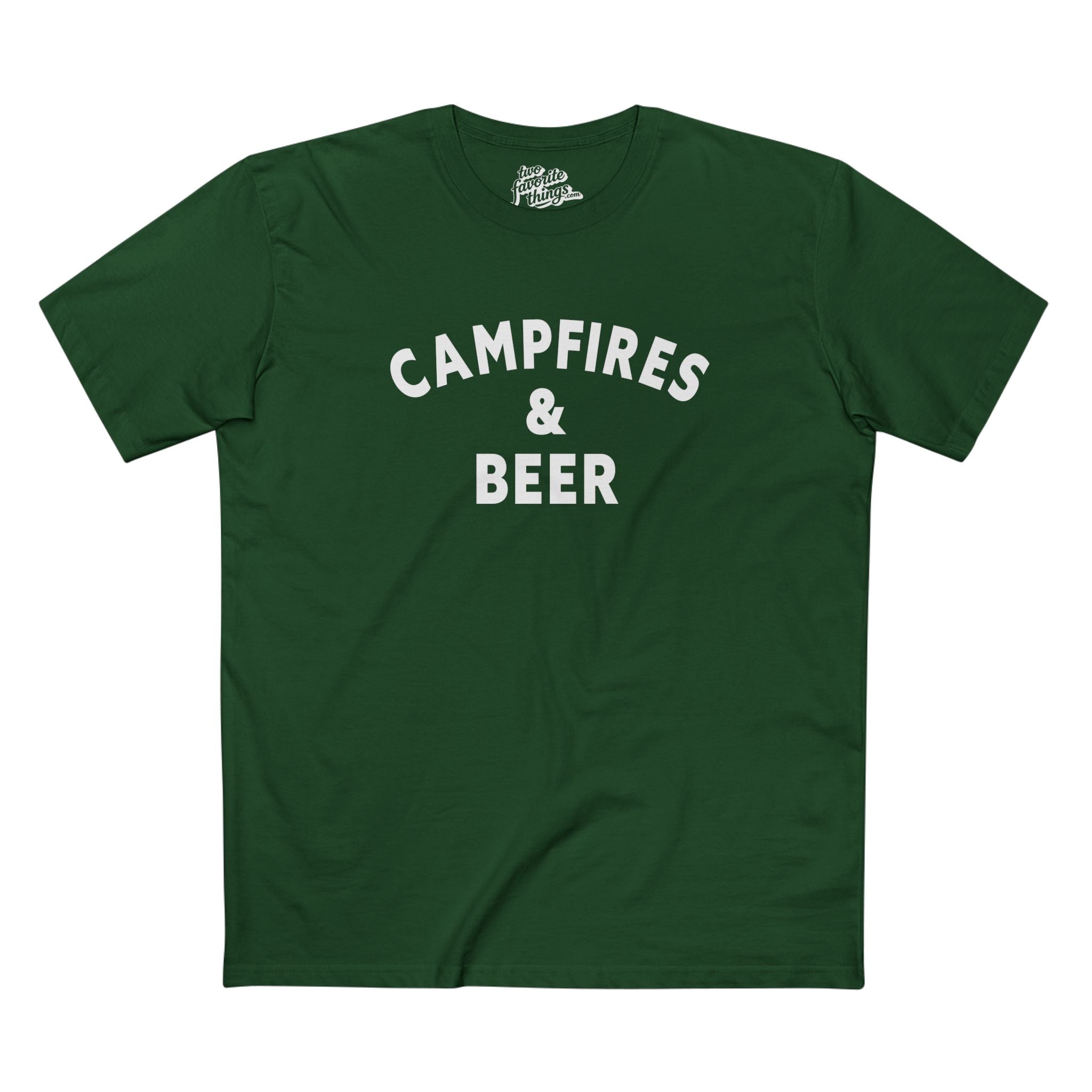 Campfires & Beer Crew Tee