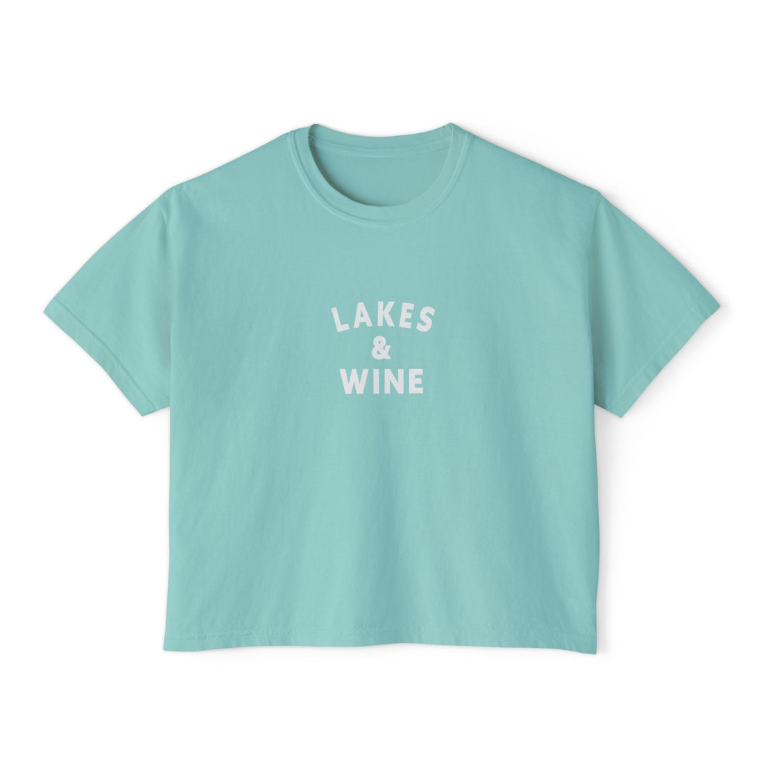 Lakes & Wine Women's Boxy Tee