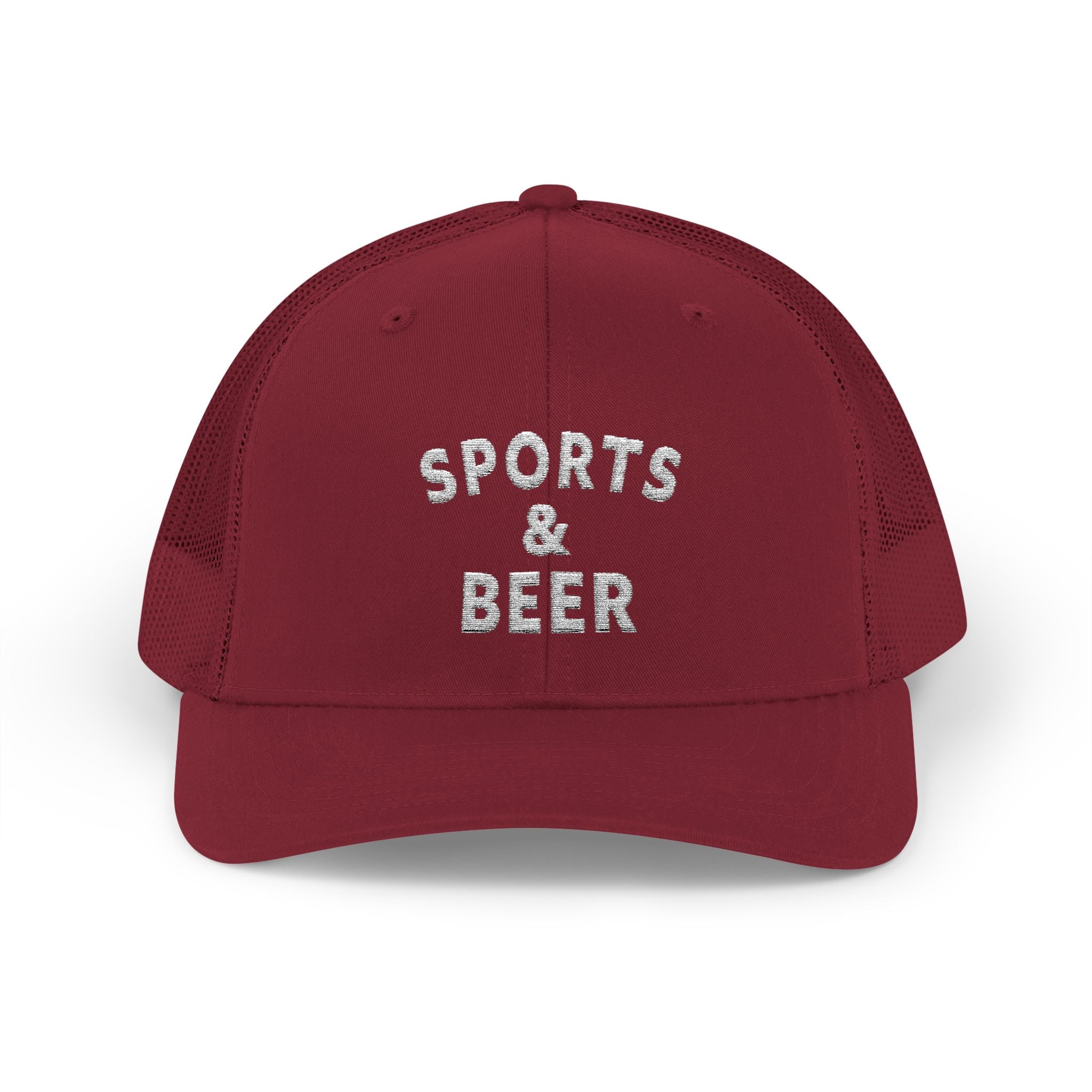 Sports & Beer Snapback Trucker Cap