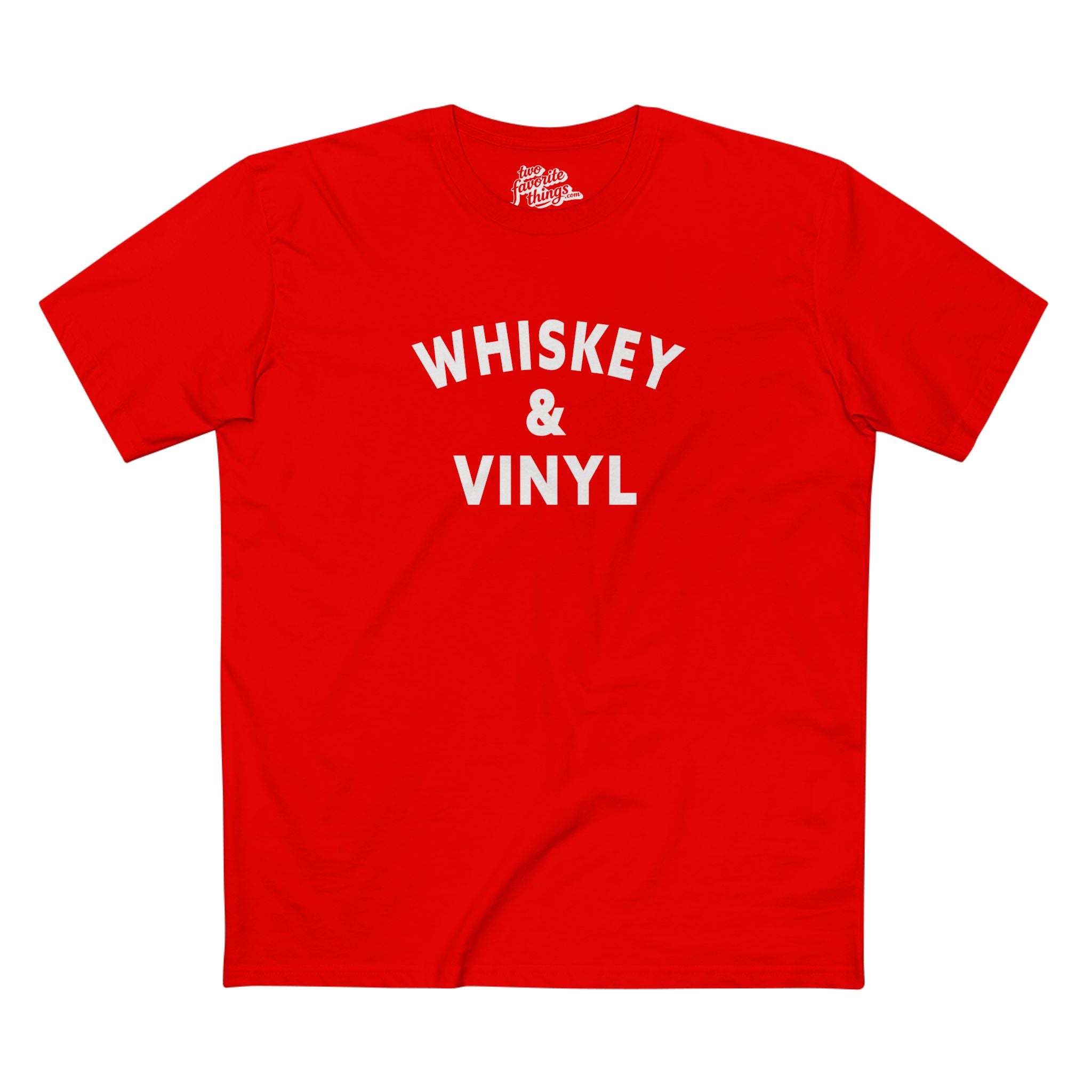 Whiskey & Vinyl Crew Tee