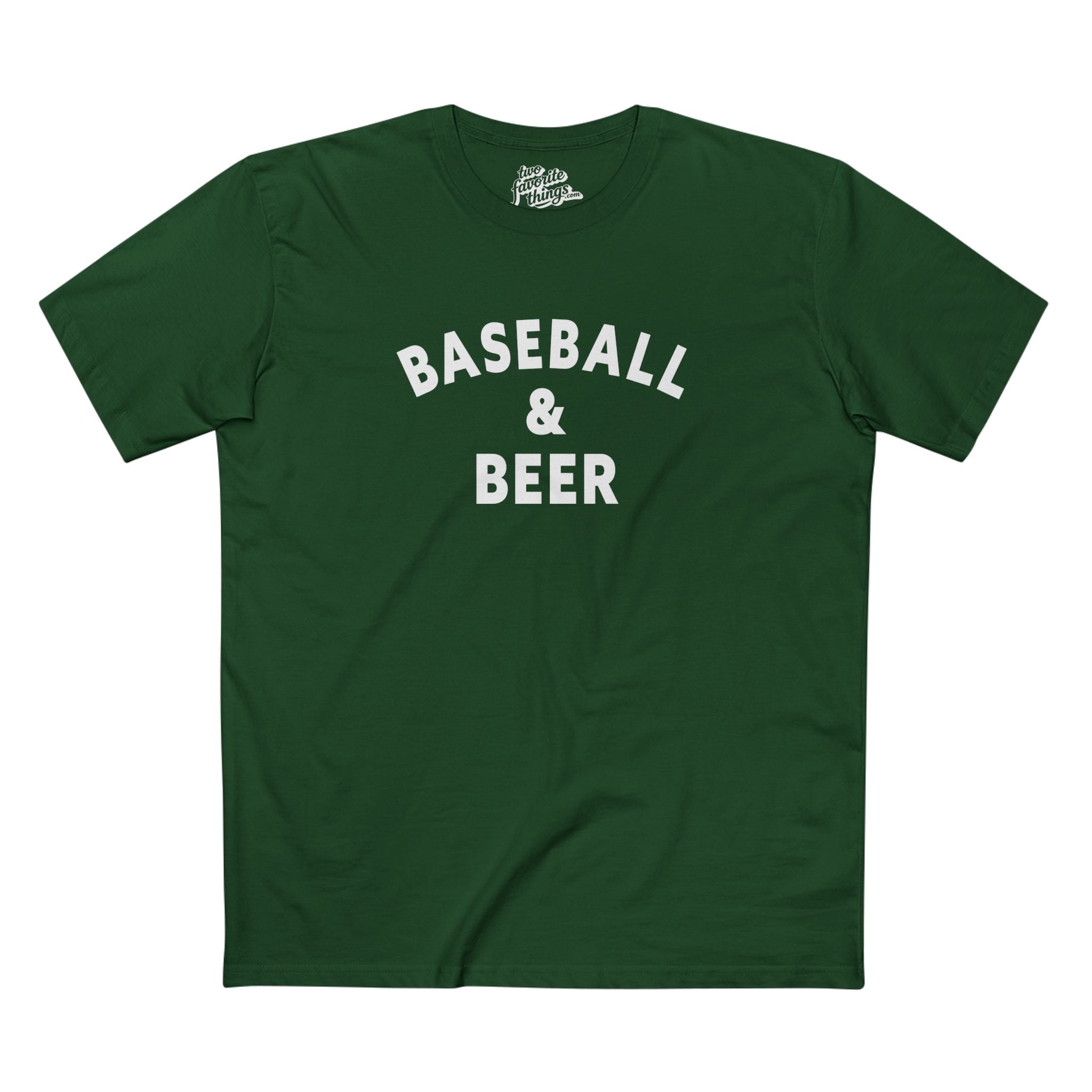 Baseball & Beer Crew Tee