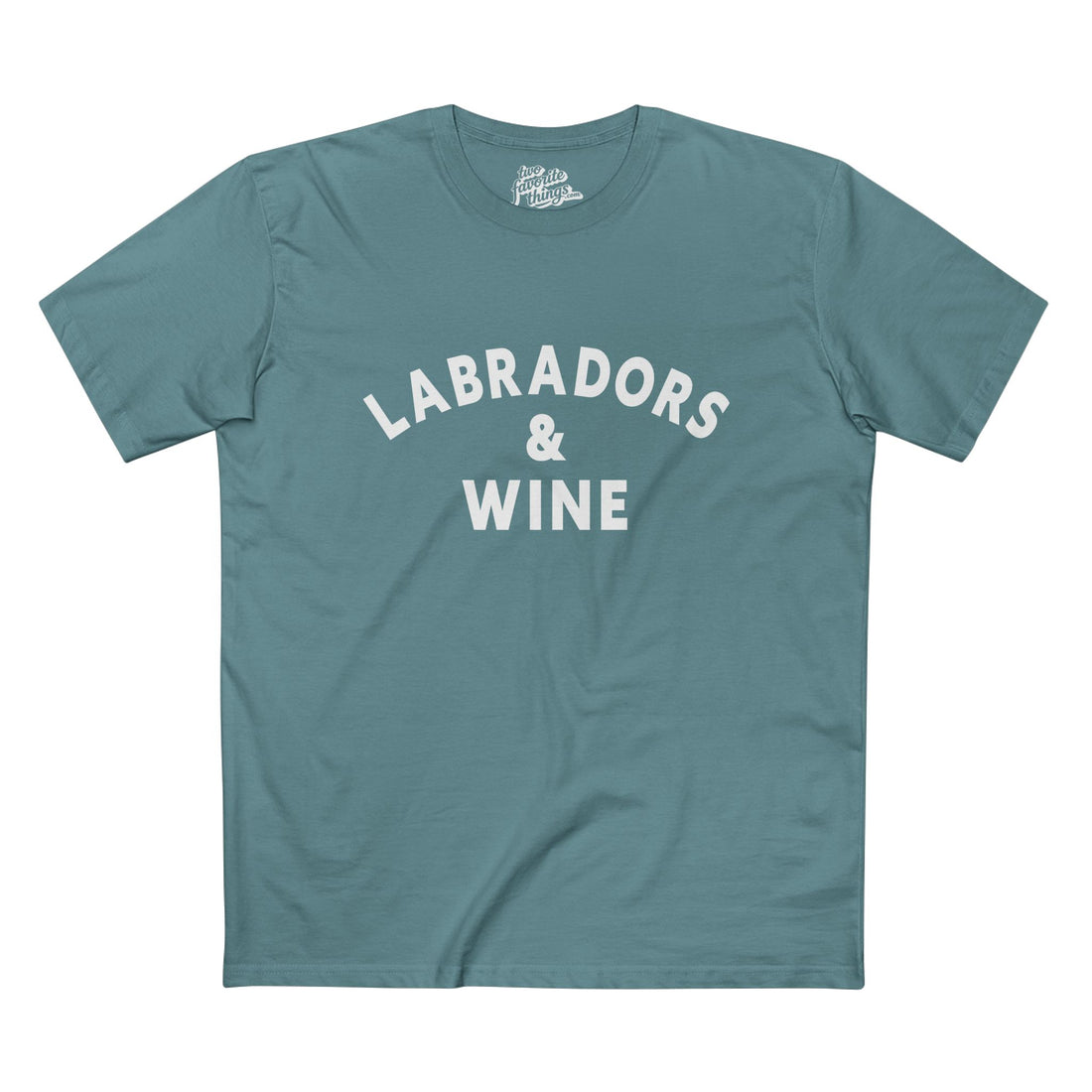 Labradors & Wine Crew Tee