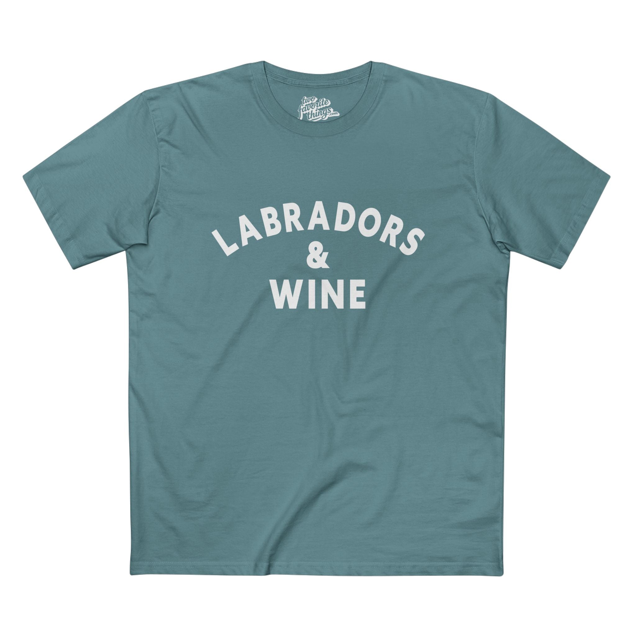 Labradors & Wine Crew Tee