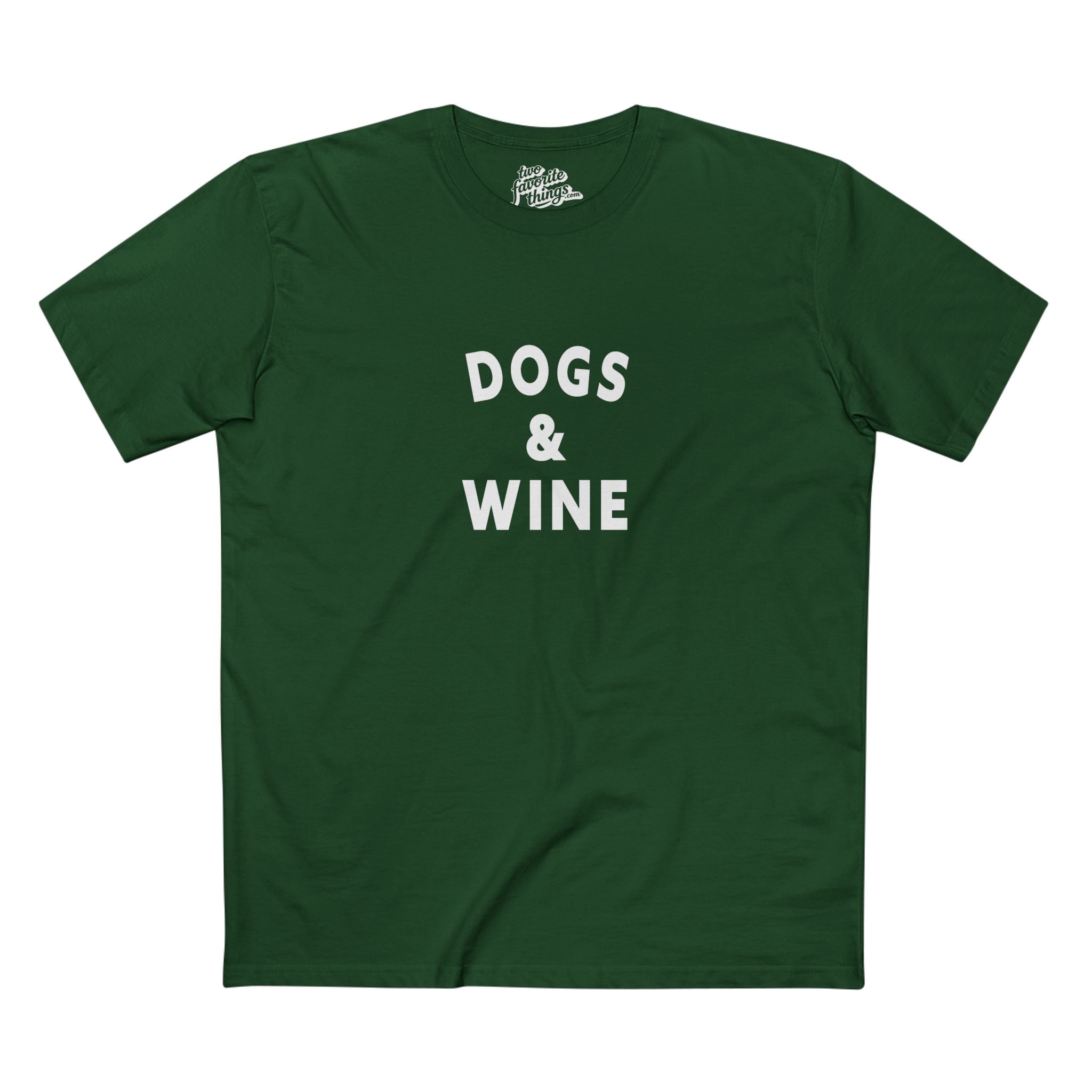 Dogs & Wine Crew Tee