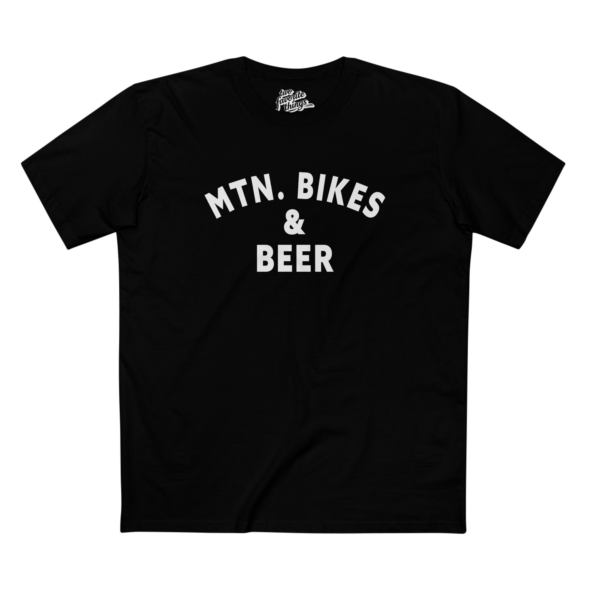 Mountain Bikes & Beer Crew Tee