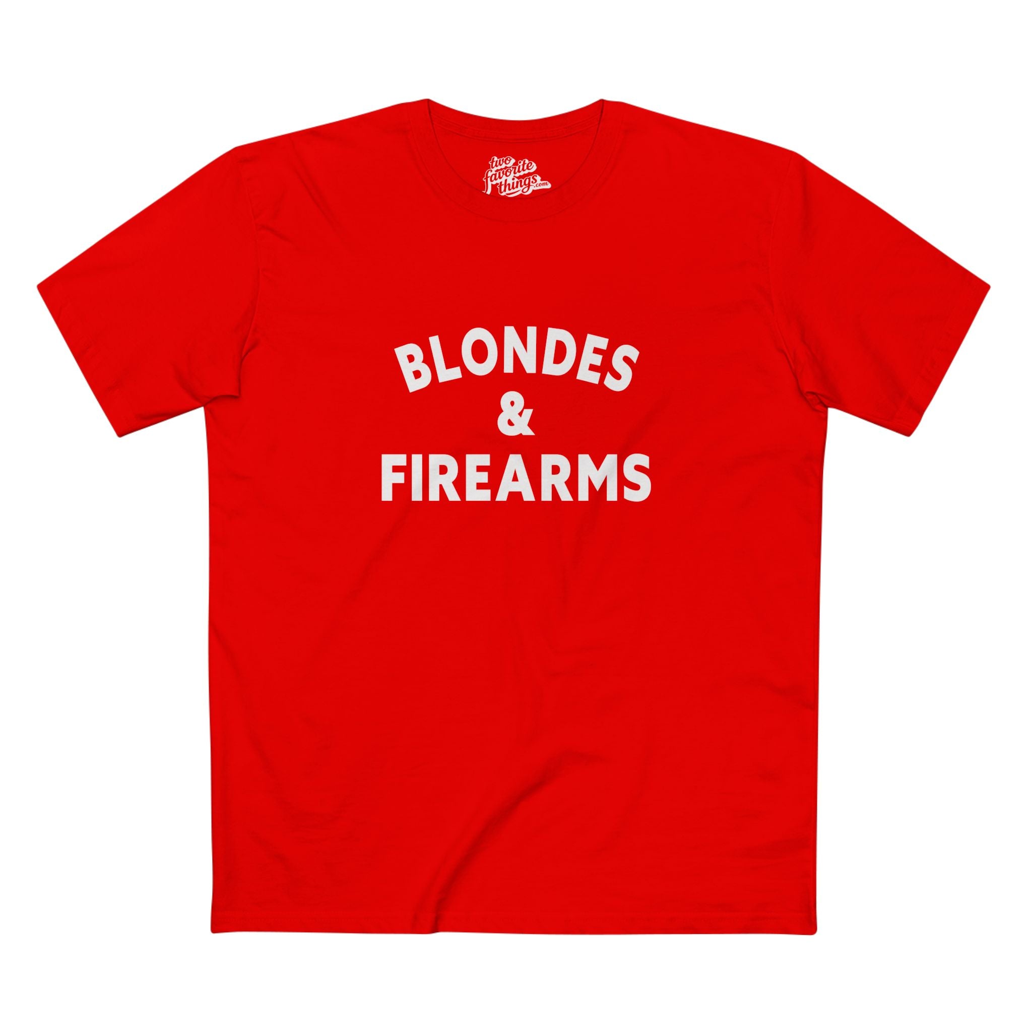 Blondes & Firearms Crew Tee
