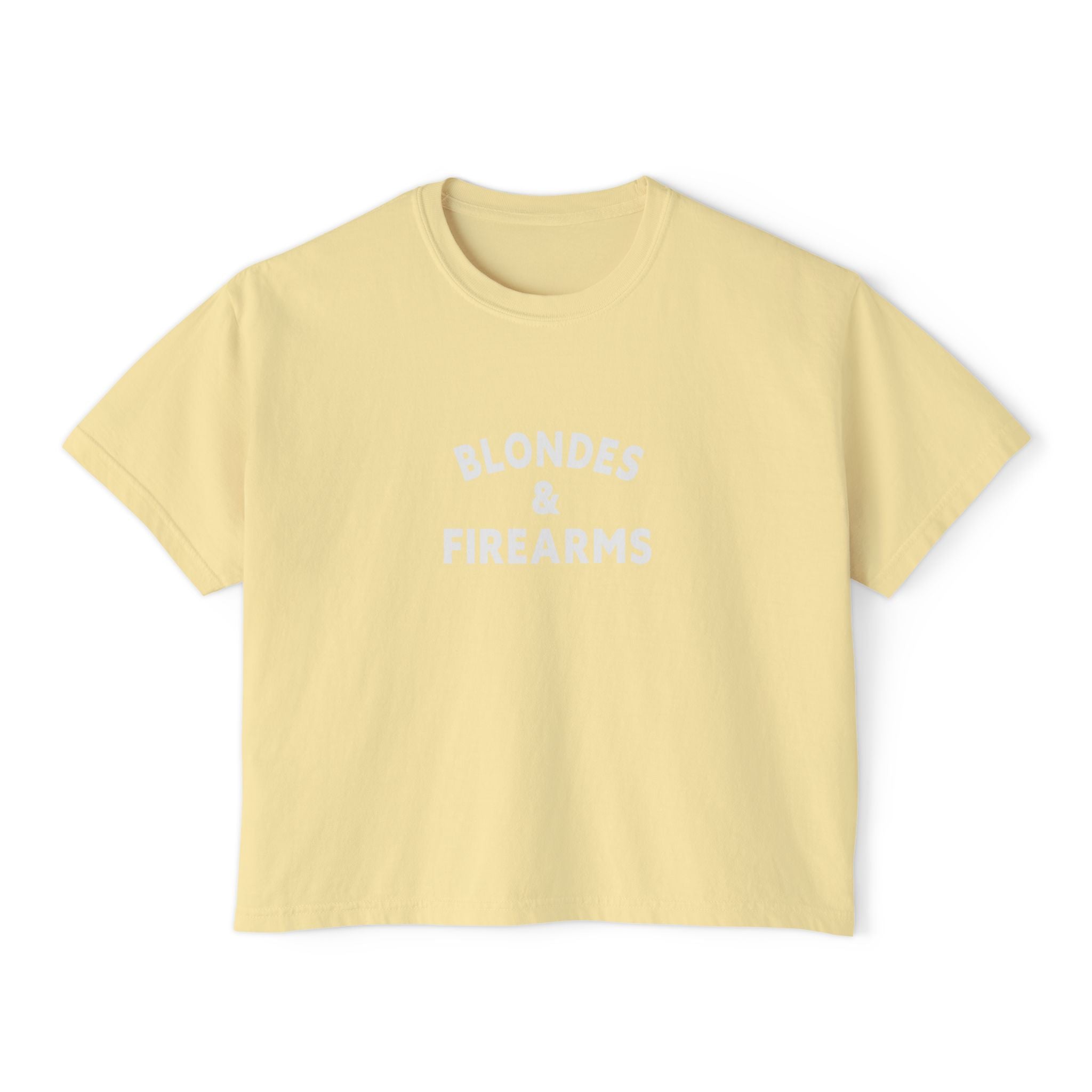 Blondes & Firearms Women's Boxy Tee