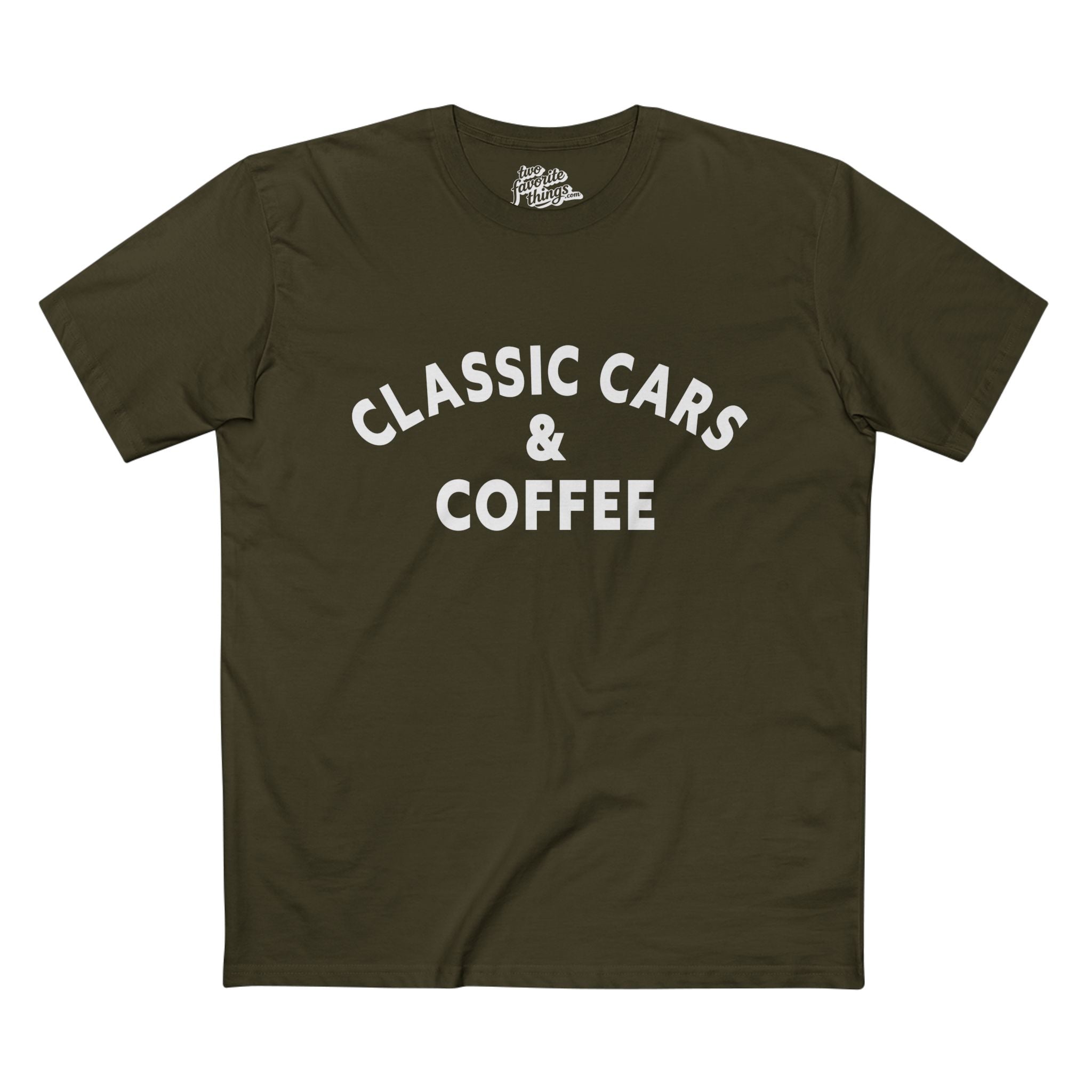 Classic Cars & Coffee Crew Tee