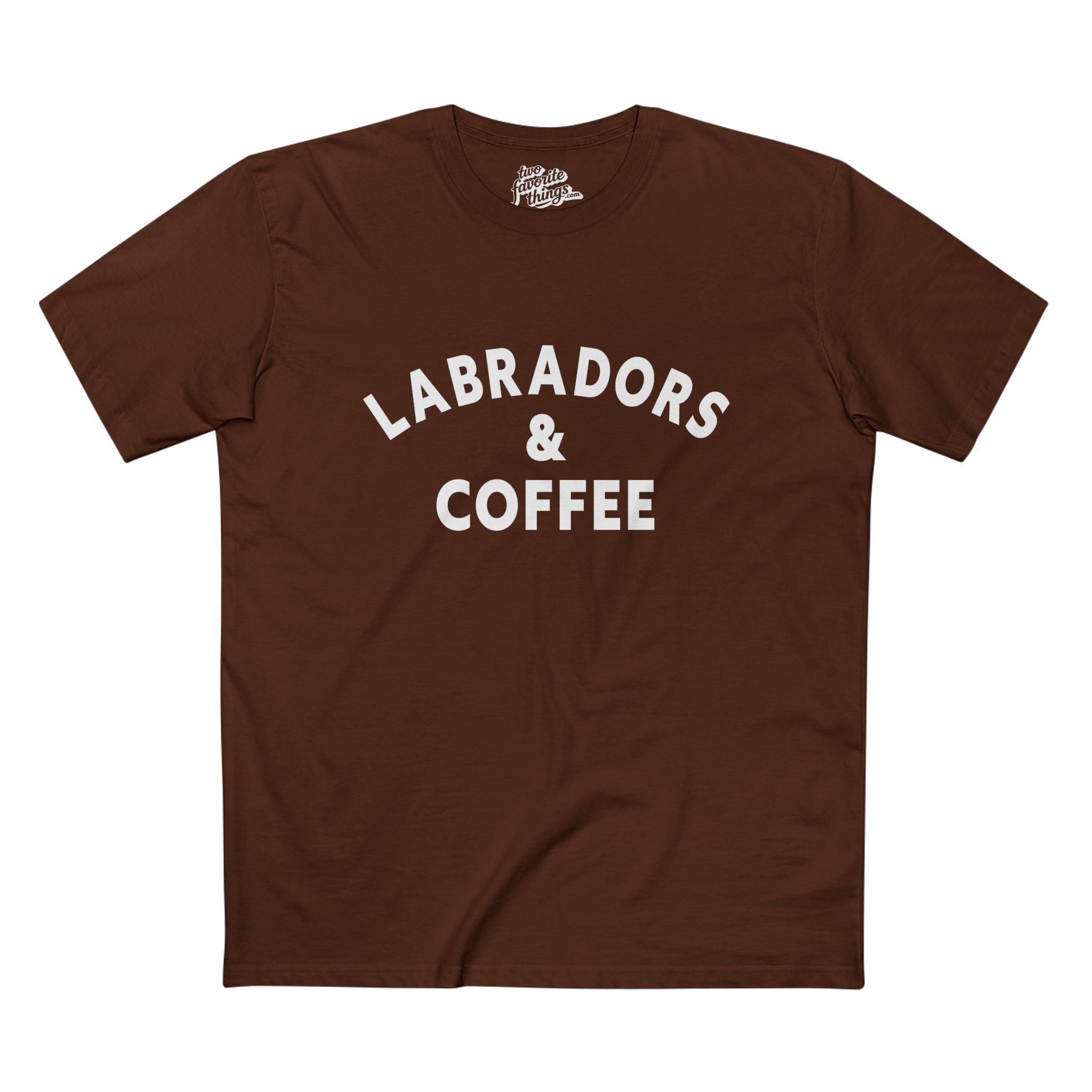 Labradors & Coffee Crew Tee
