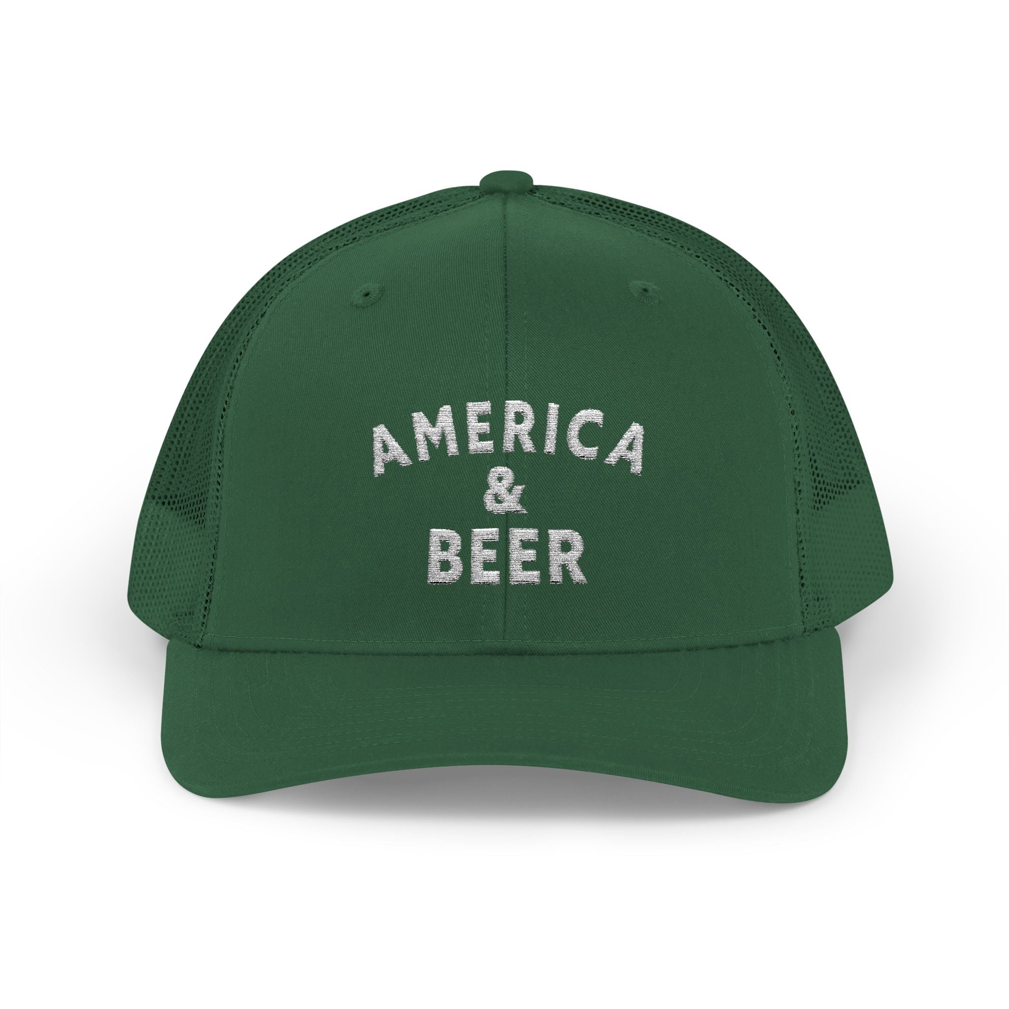 America & Beer Snapback Trucker Cap