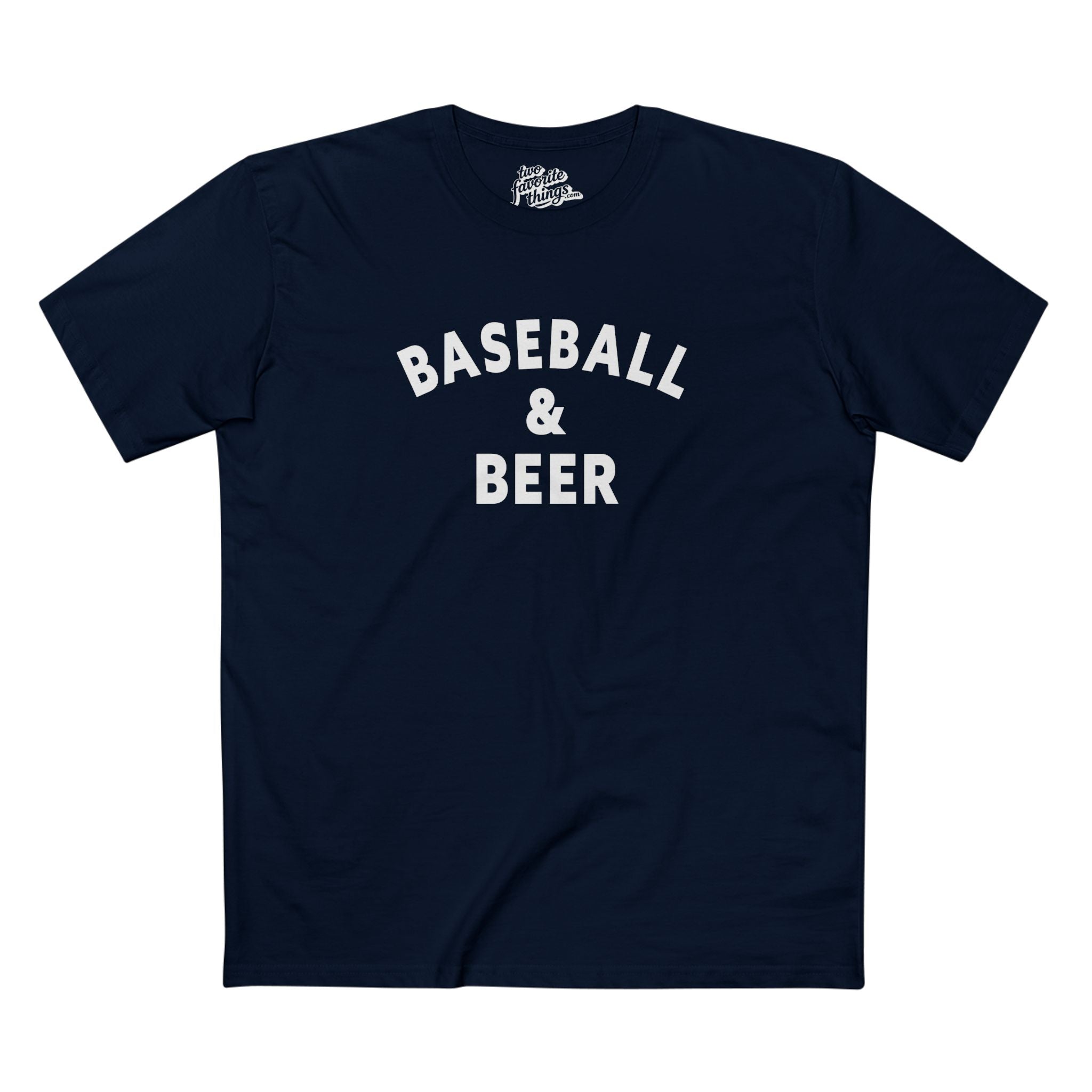 Baseball & Beer Crew Tee