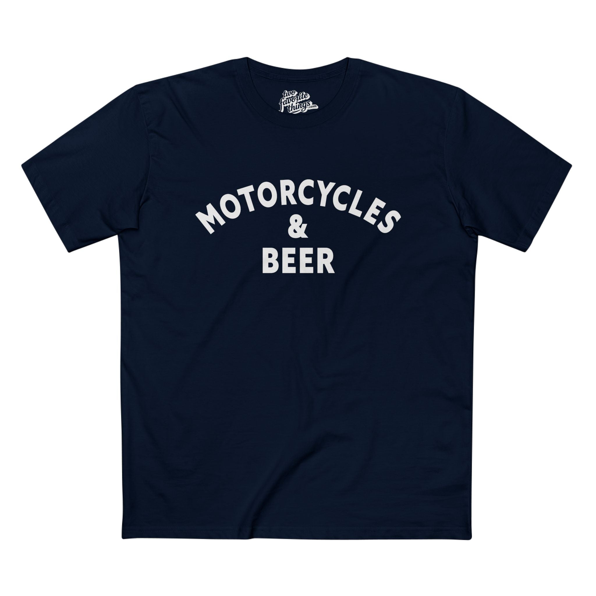 Motorcycles & Beer Crew Tee