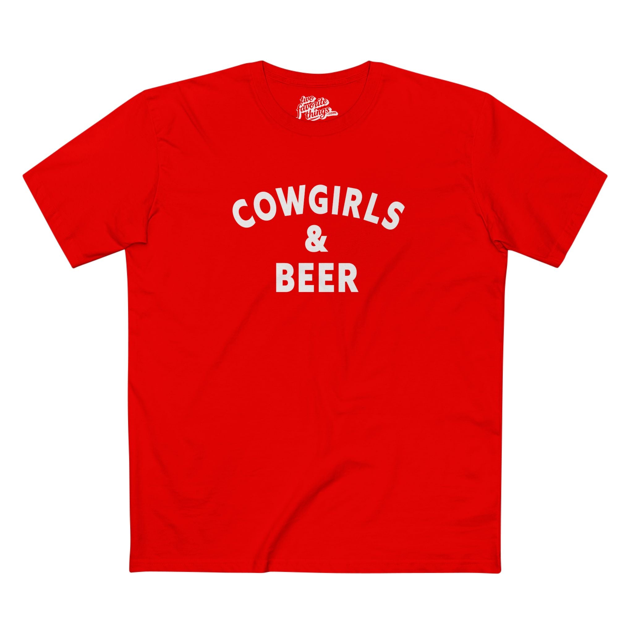 Cowgirls & Beer Crew Tee