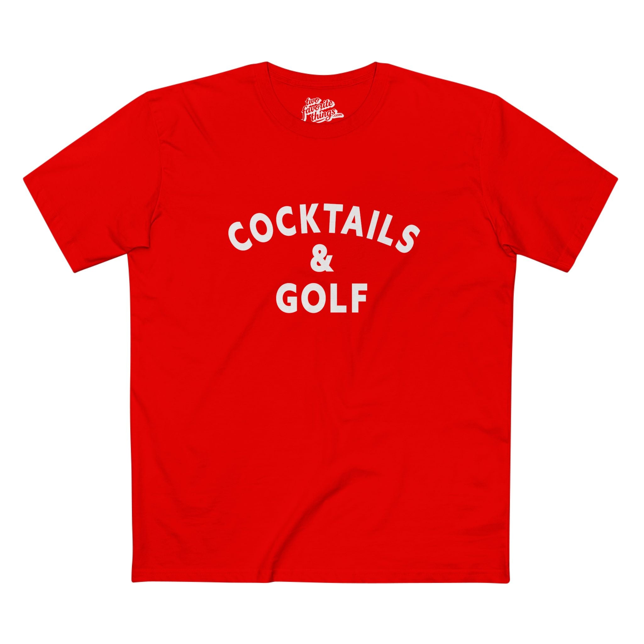 Cocktails & Golf Crew Tee