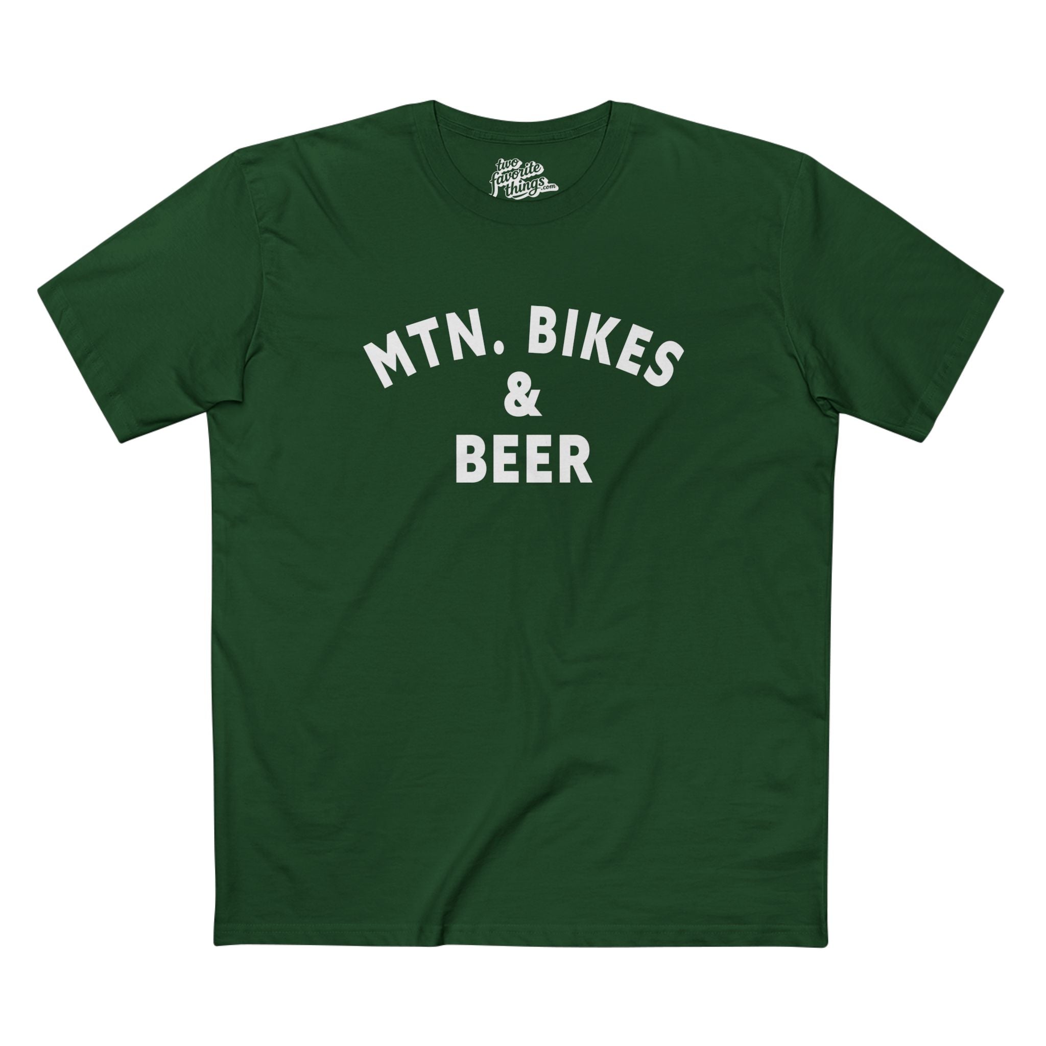 Mountain Bikes & Beer Crew Tee
