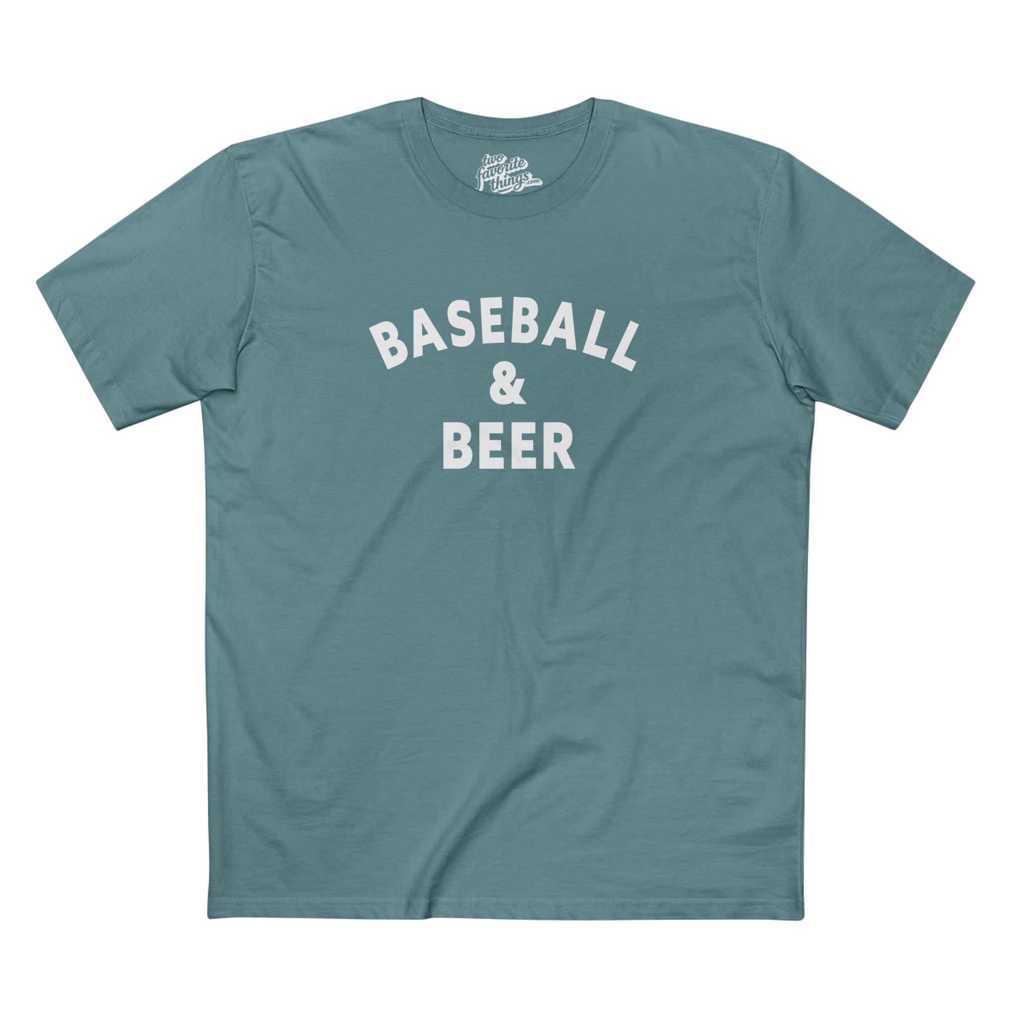 Baseball & Beer Crew Tee