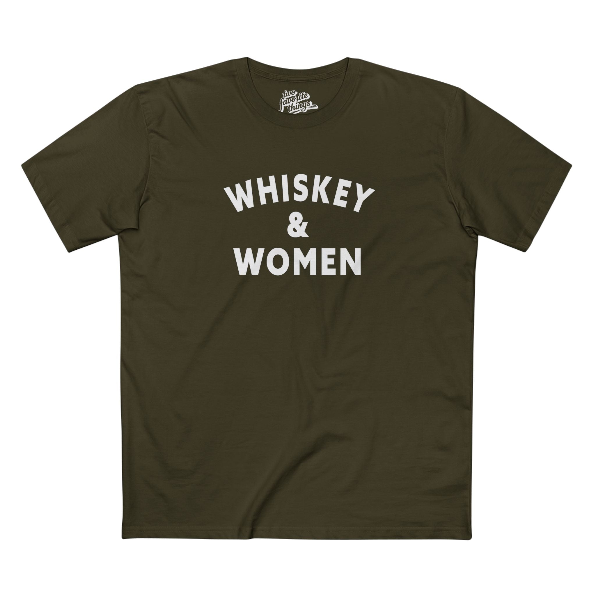 Whiskey & Women Crew Tee