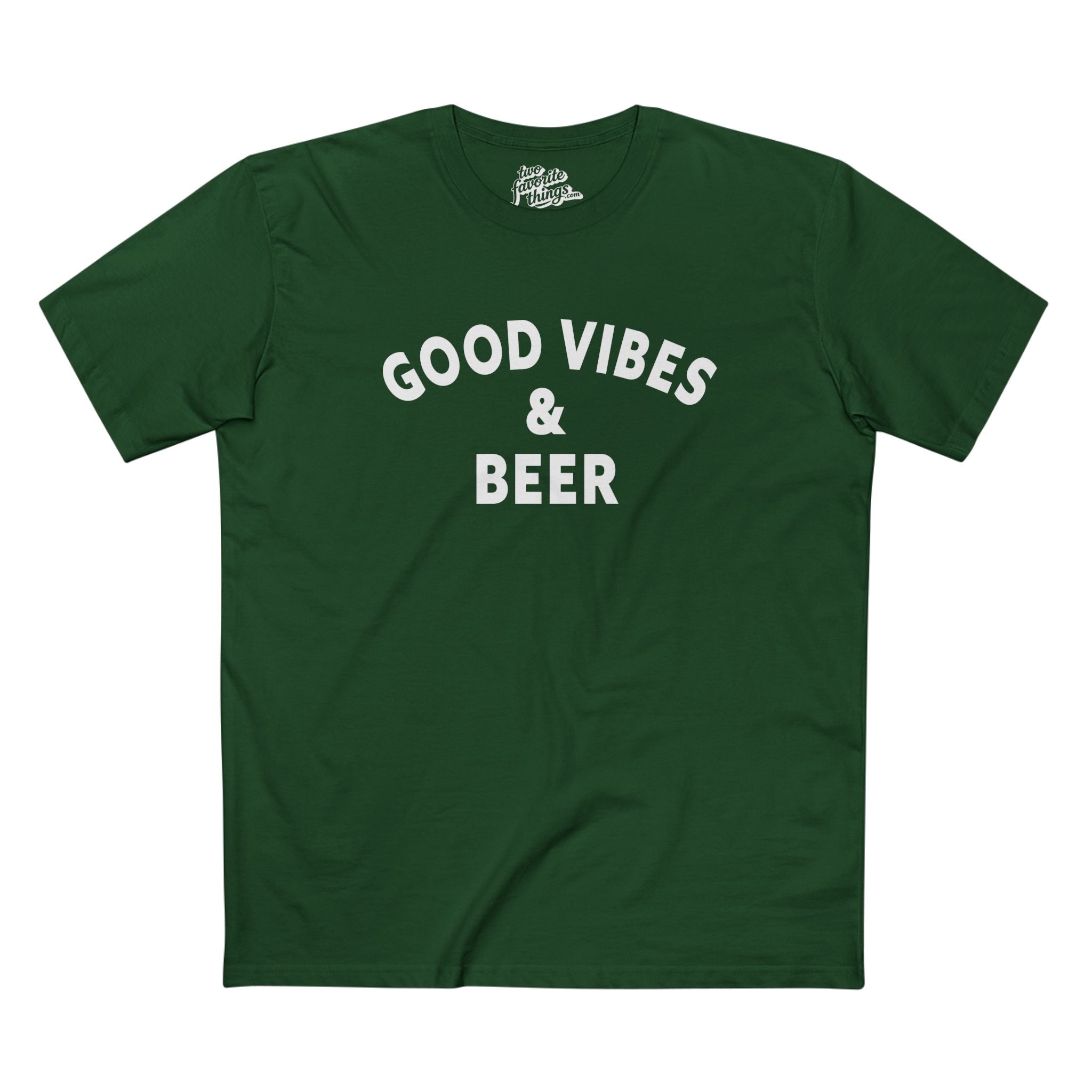 Good Vibes & Beer Crew Tee