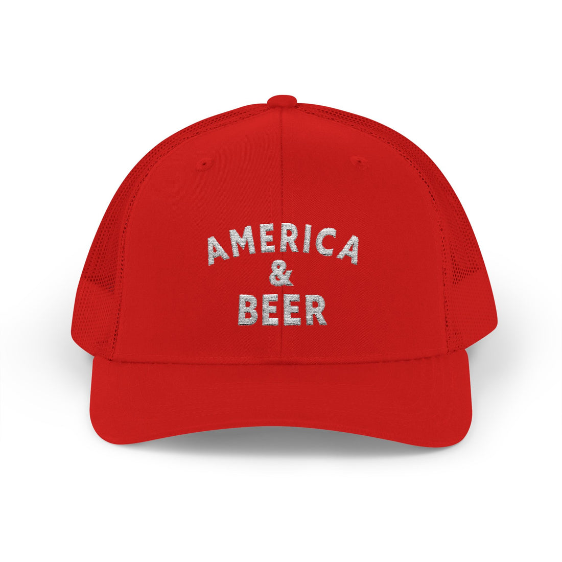America & Beer Snapback Trucker Cap