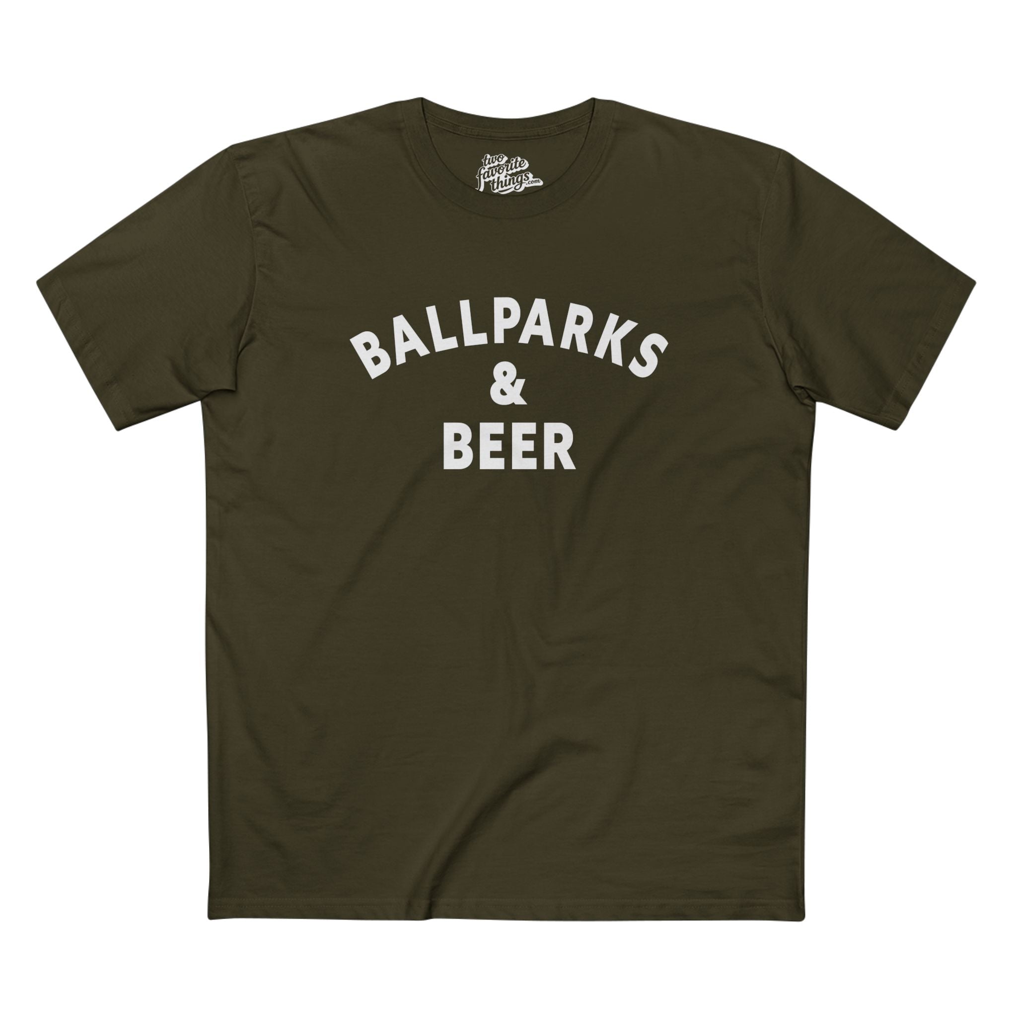 Ballparks & Beer Crew Tee